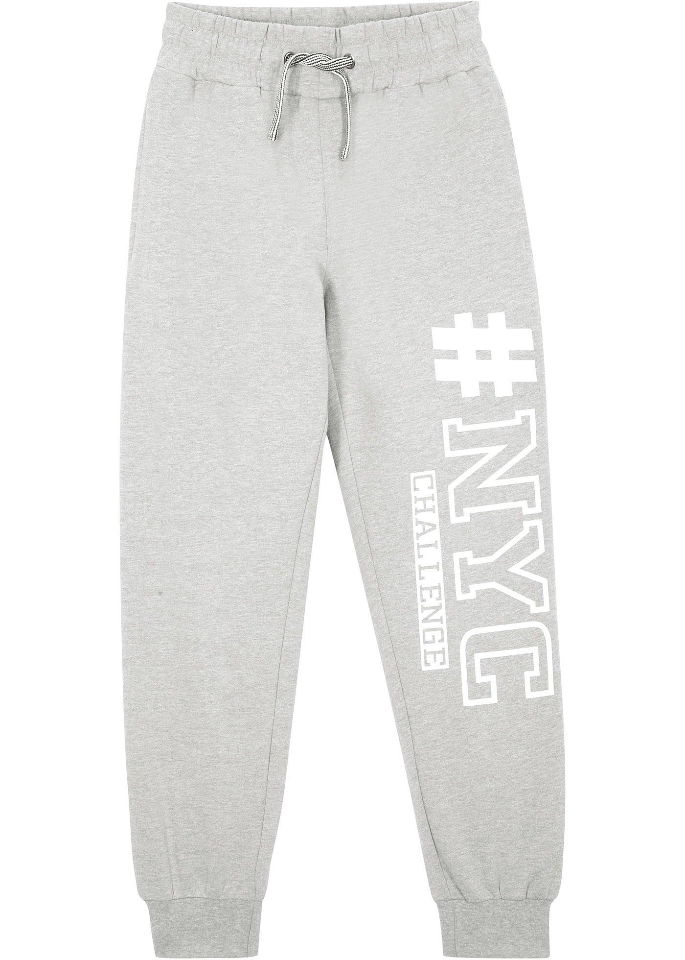 Pantalon sweat avec imprimé