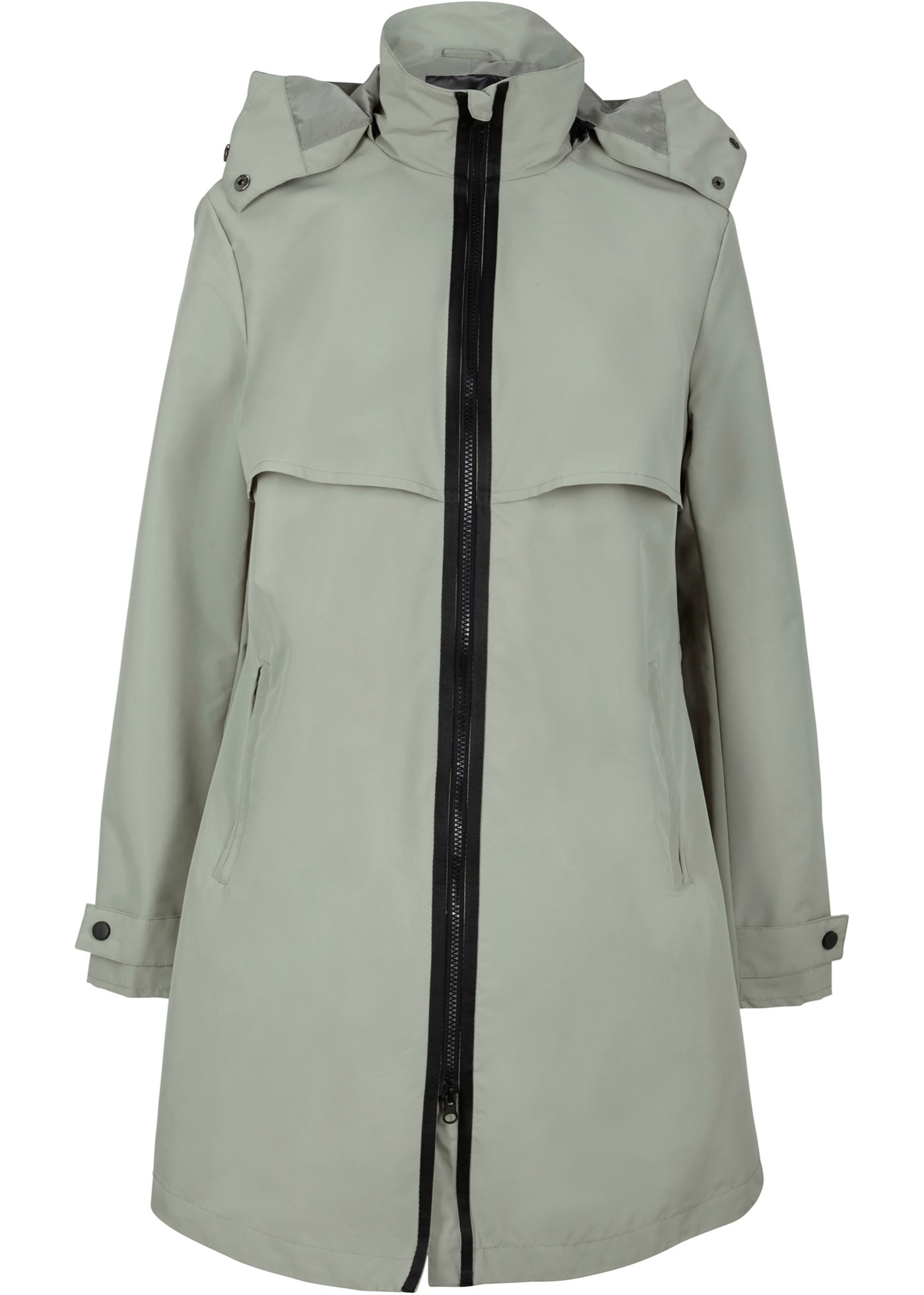 Parka style trench-coat avec polyester recyclé