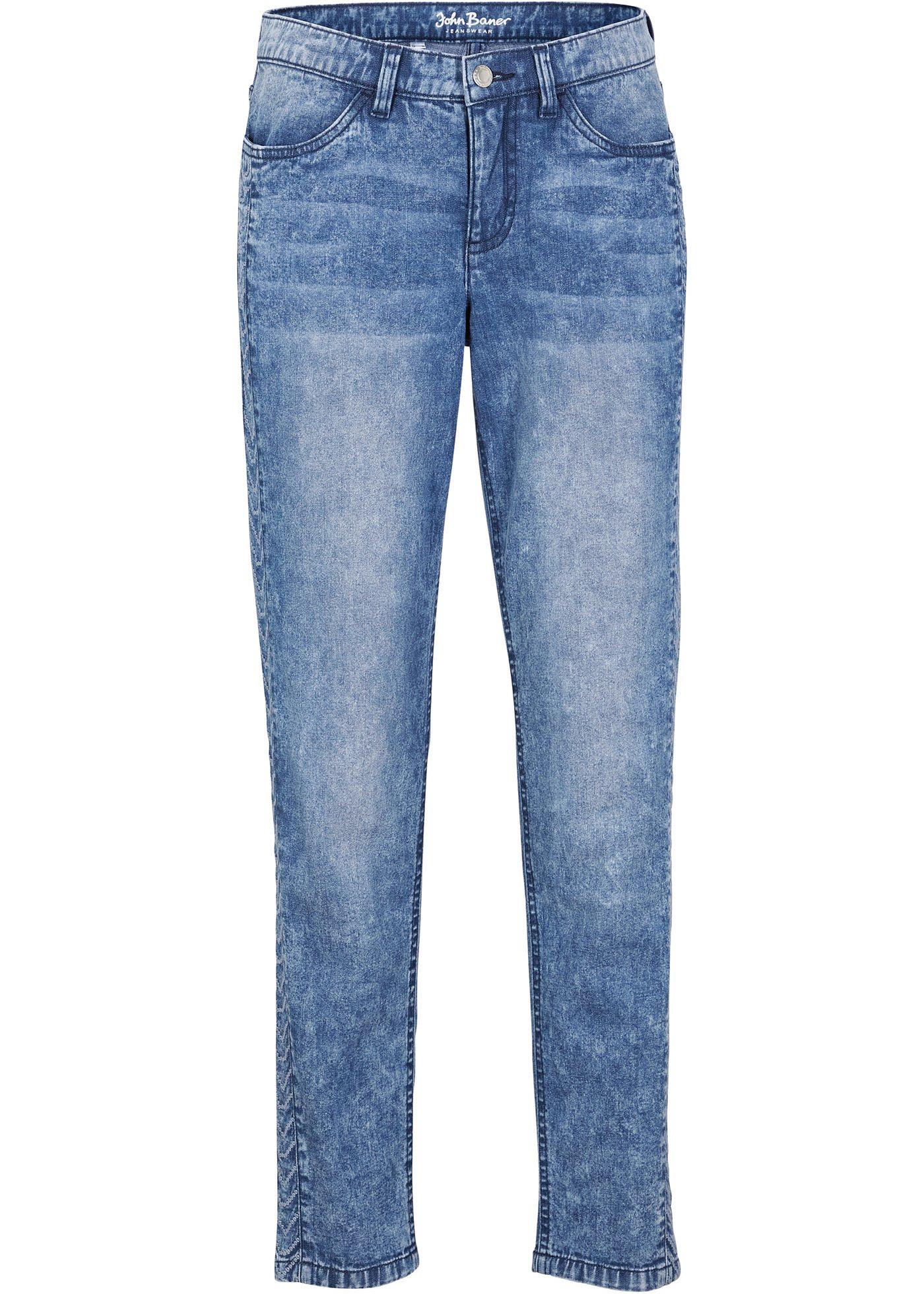 Jean extensible Slim Fit, longueur cheville