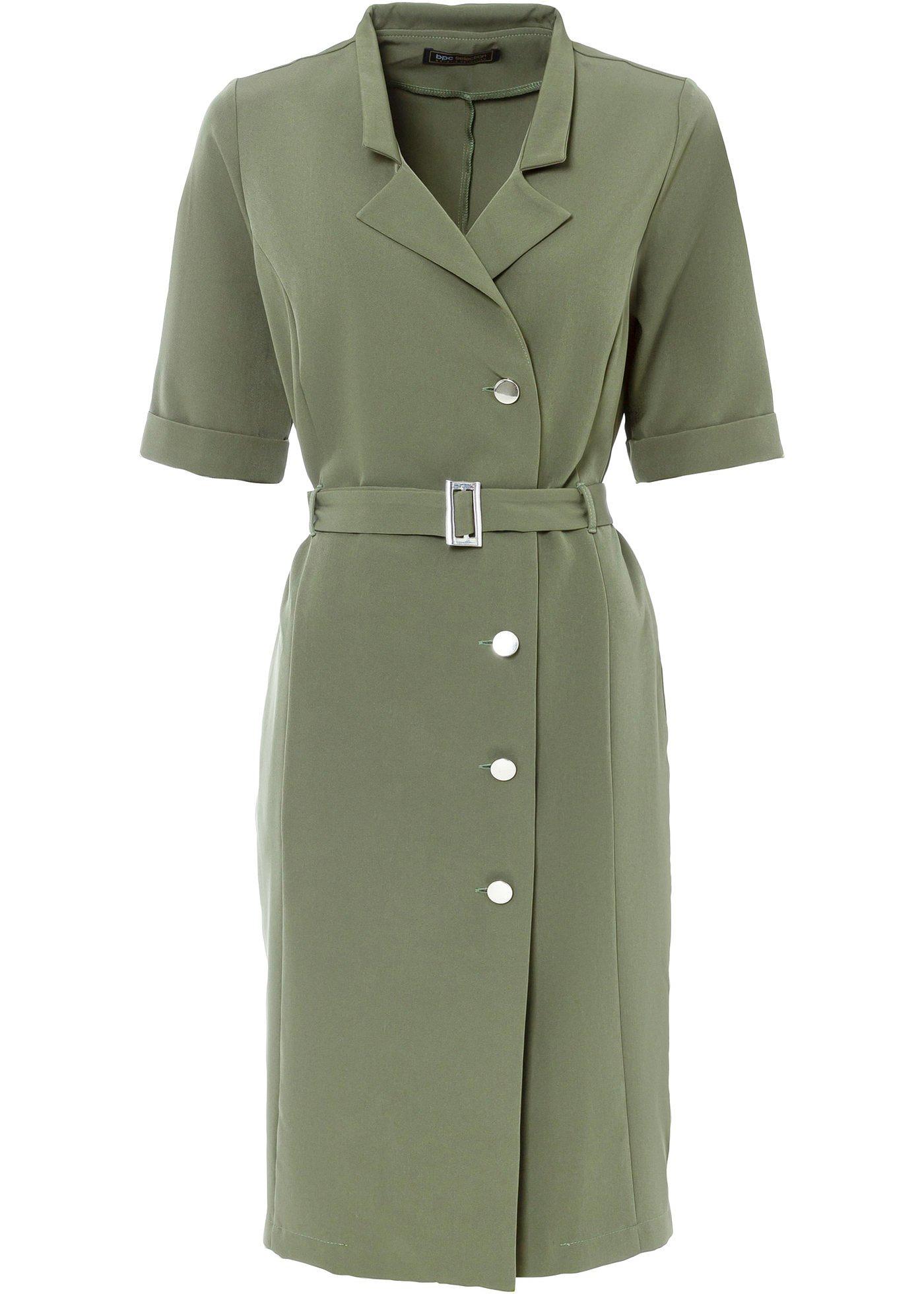 Robe-chemise à ceinture