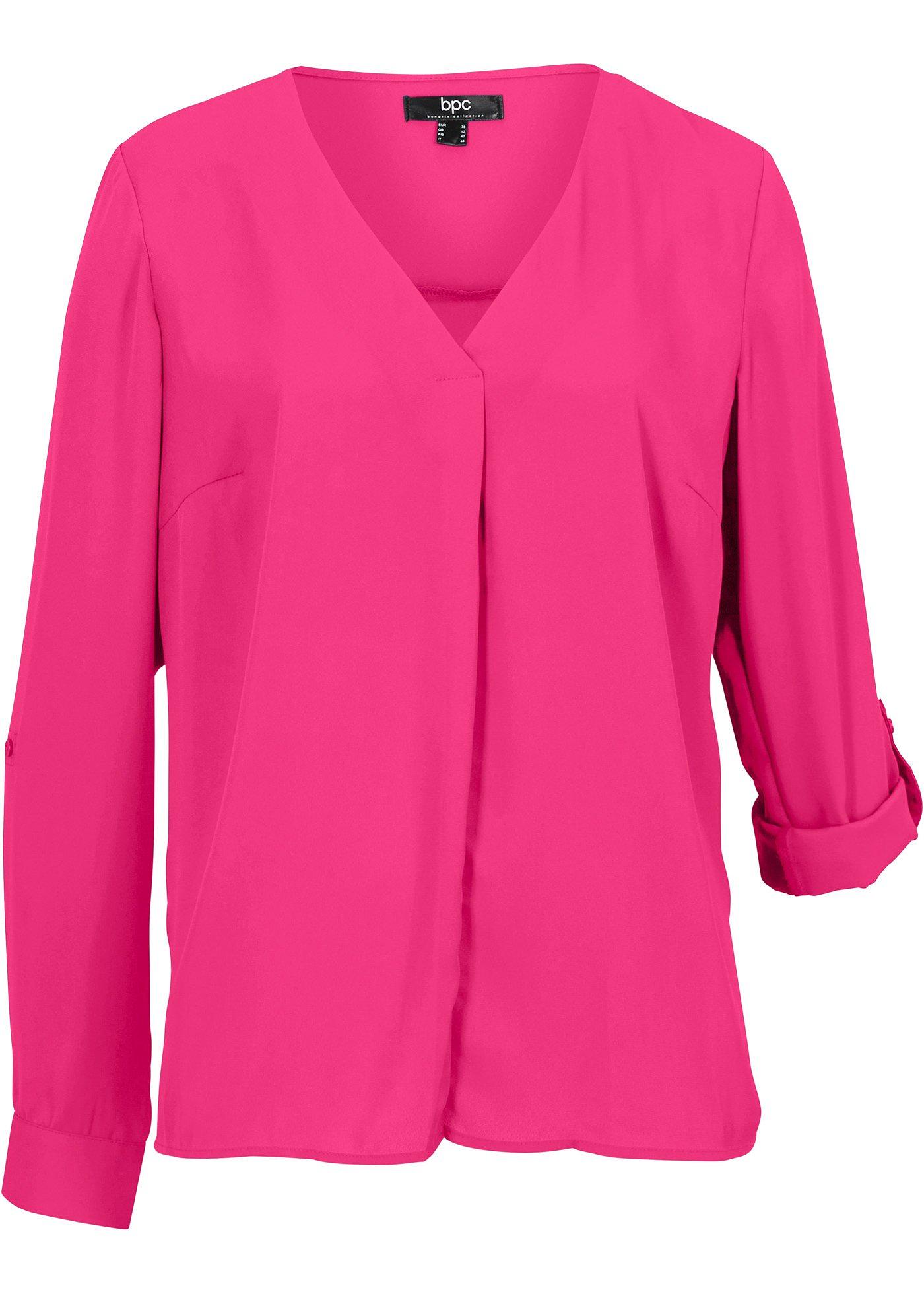 Blouse-tunique avec col en V