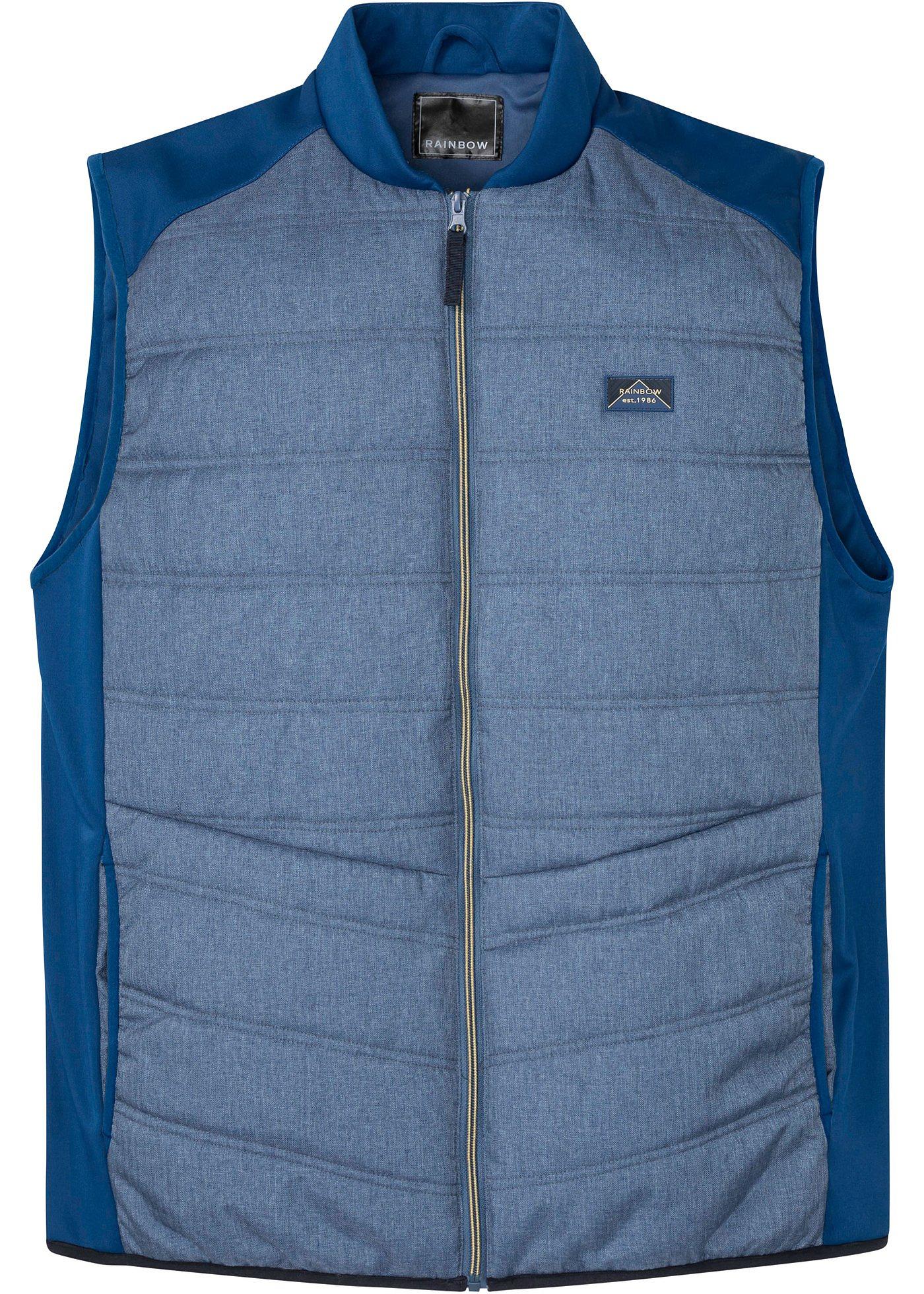 Gilet sans manches fonctionnel, mix de matières