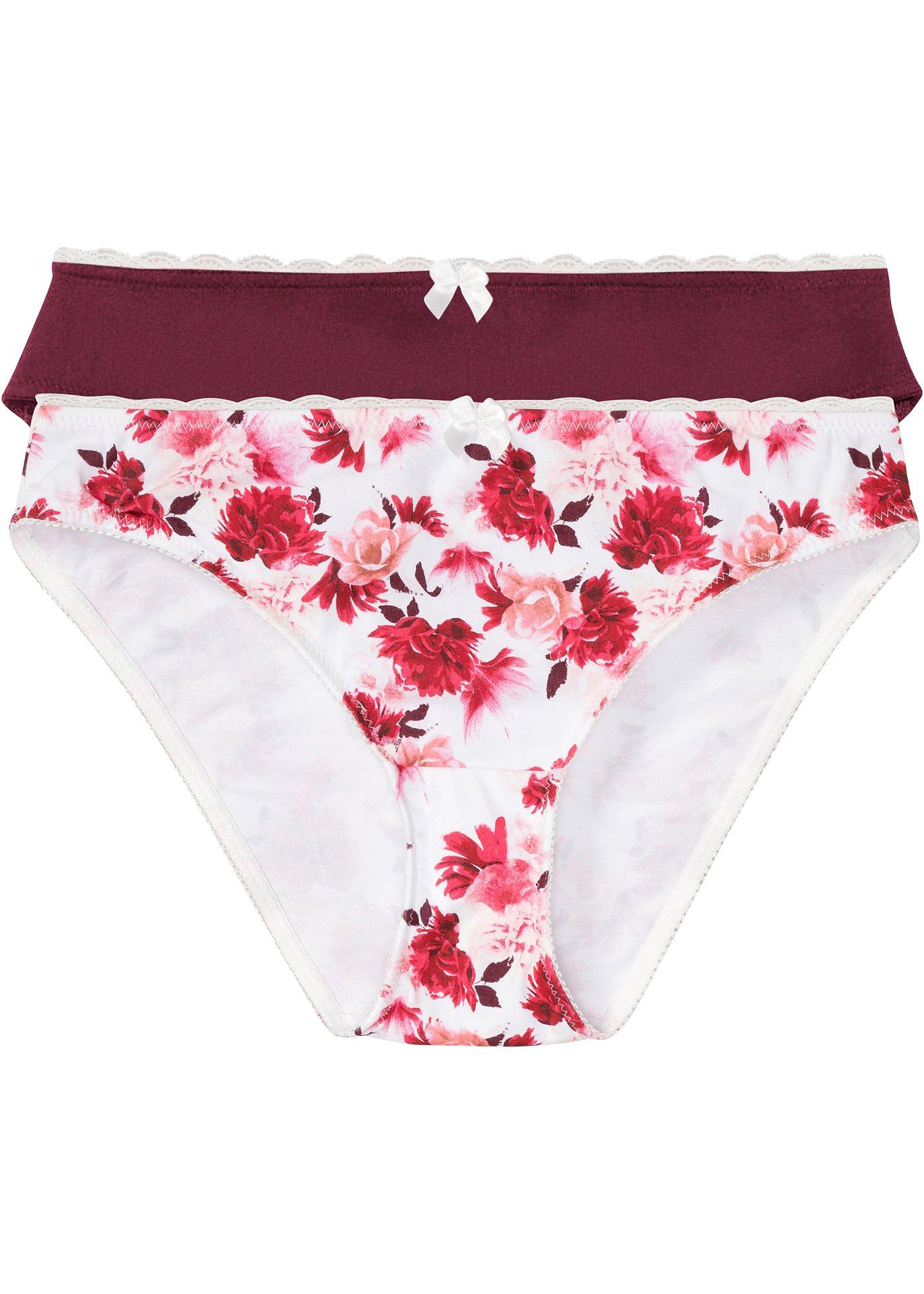 Lot de 2 slips avec coton