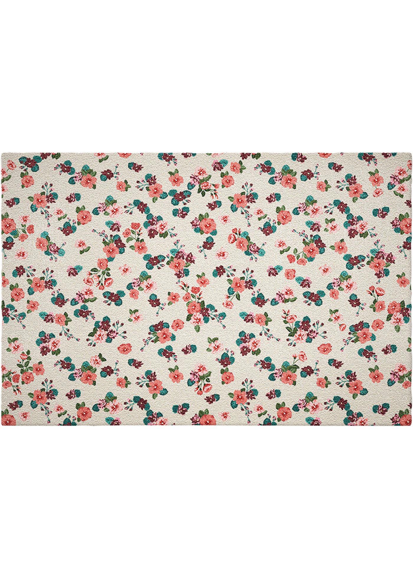 Tapis de protection avec motif floral