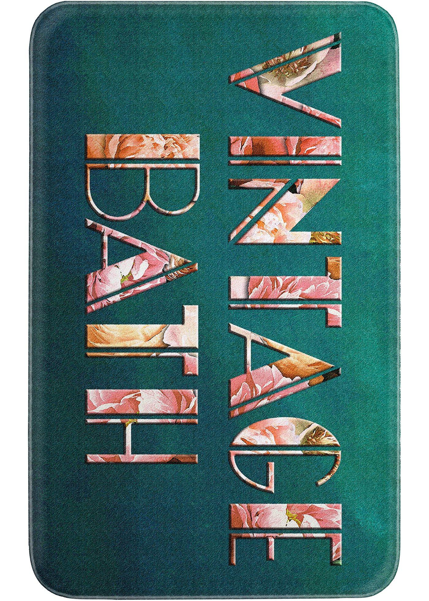 Tapis de salle de bain à mémoire de forme