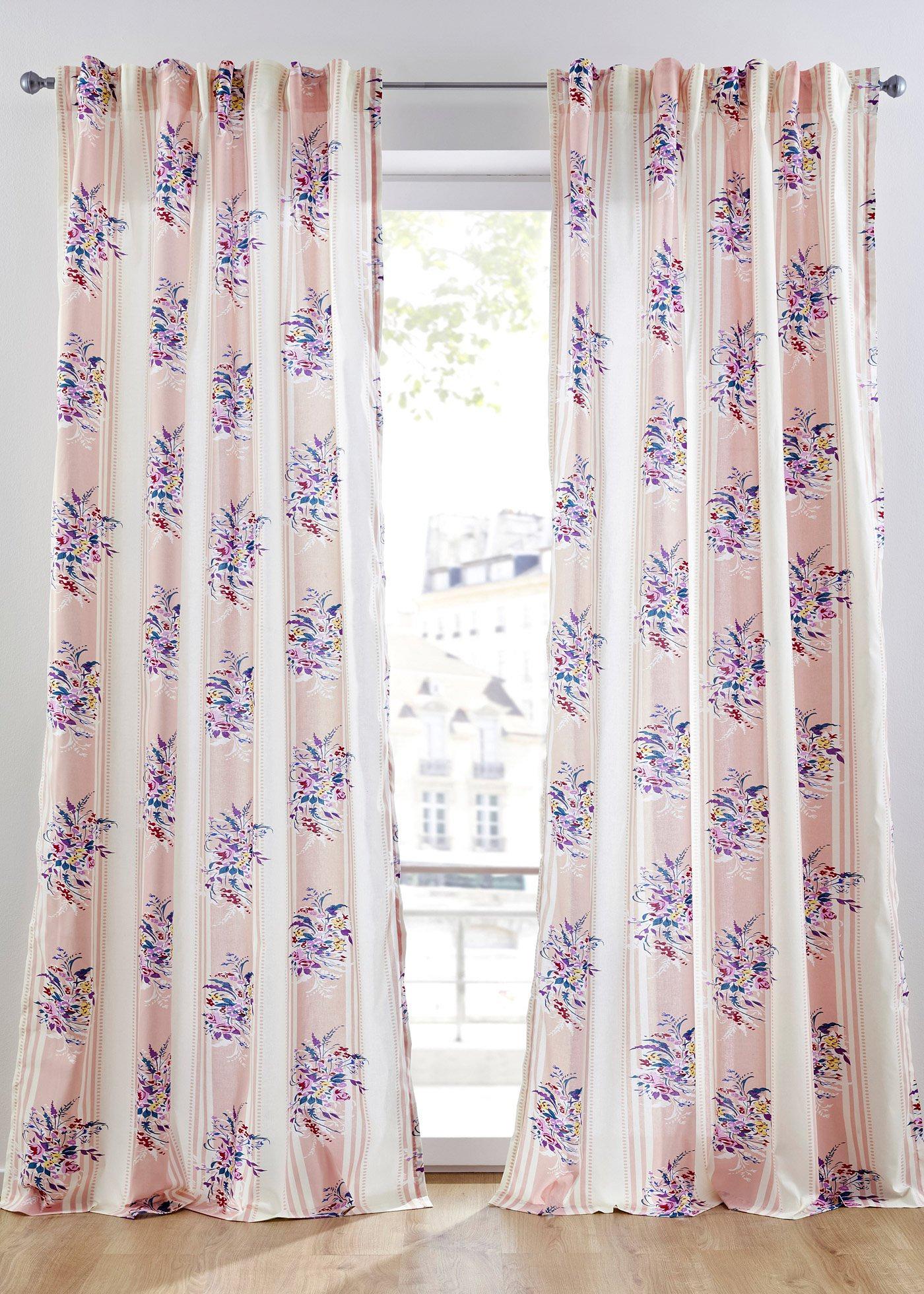 Panneau à imprimé floral (1 pce.)