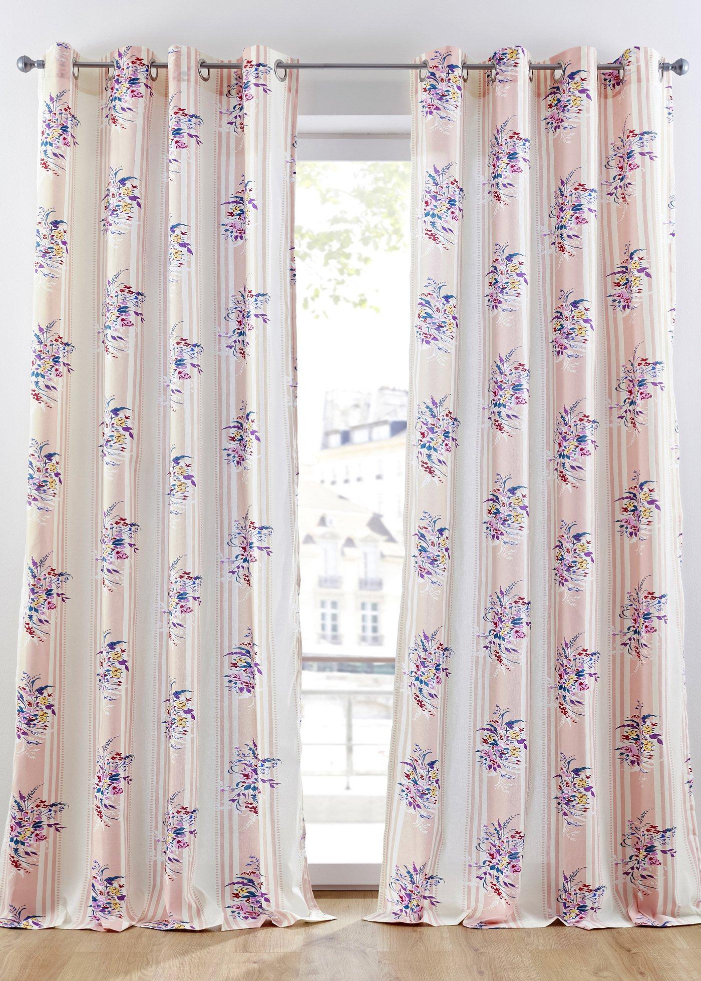 Panneau à imprimé floral (1 pce.)