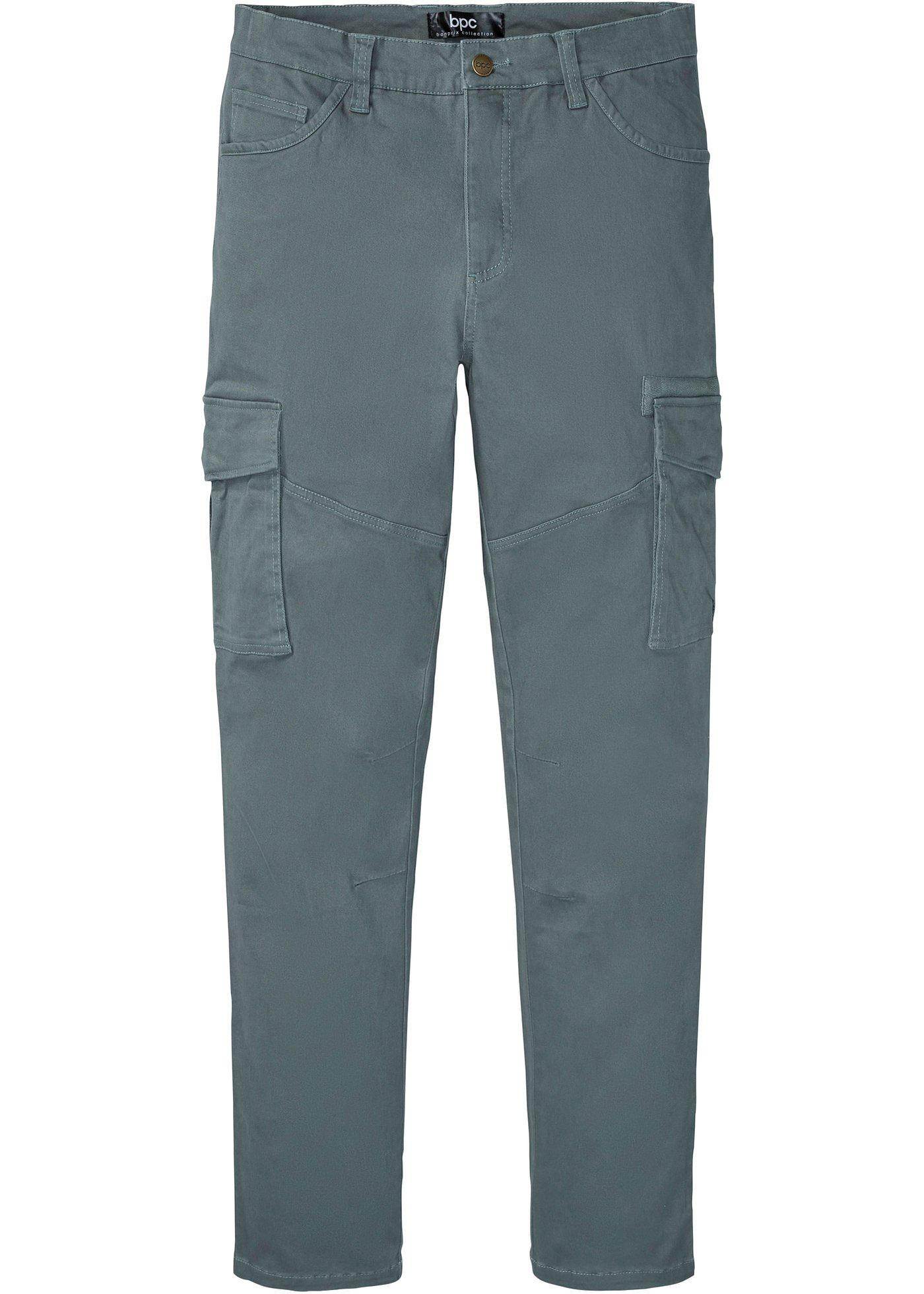 Pantalon cargo extensible Slim Fit, Straight