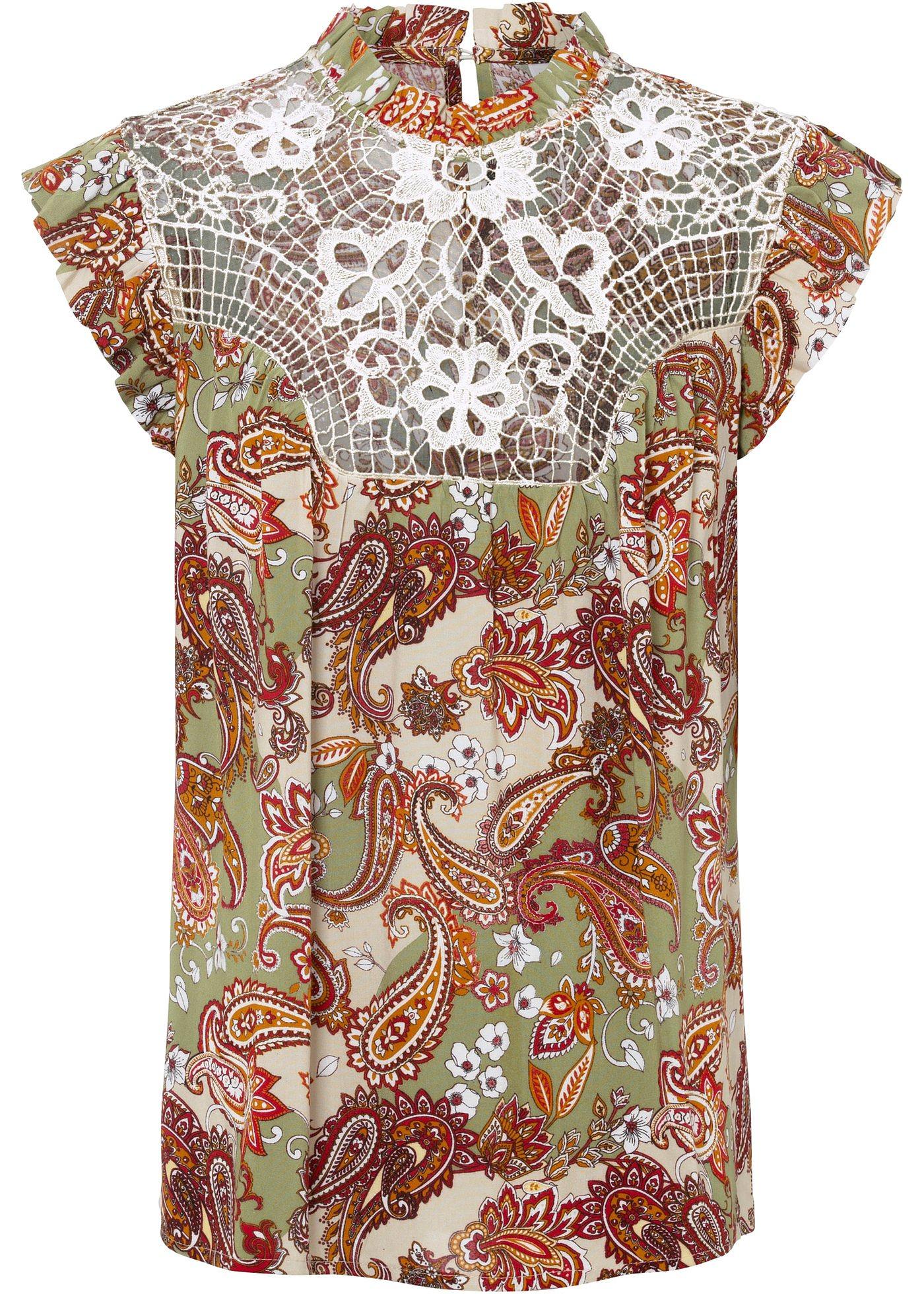 Top-blouse en viscose durable