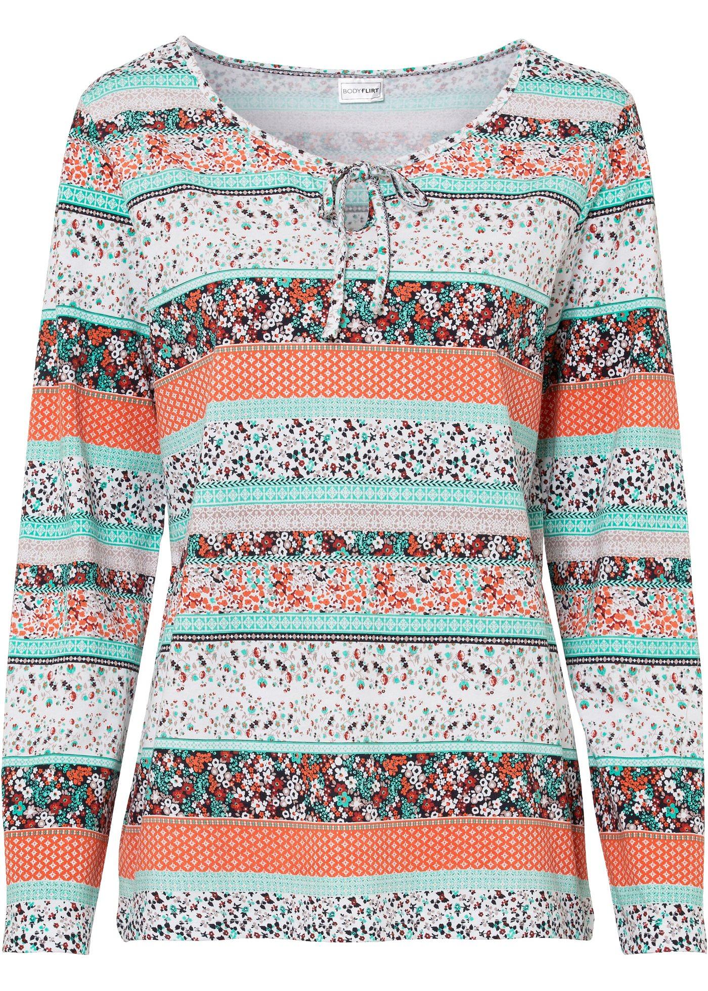 T-shirt manches longues imprimé