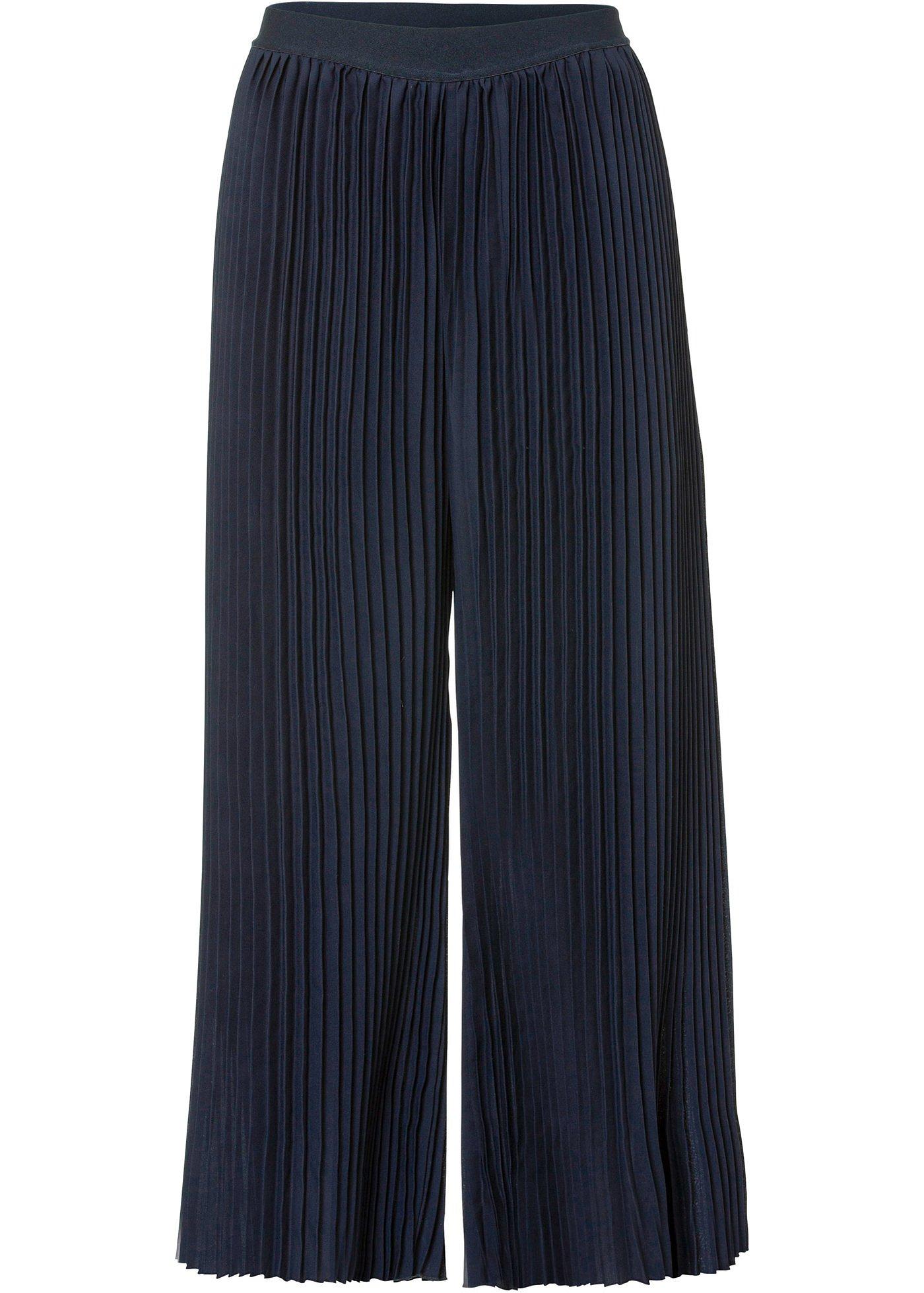 Jupe-culotte plissée