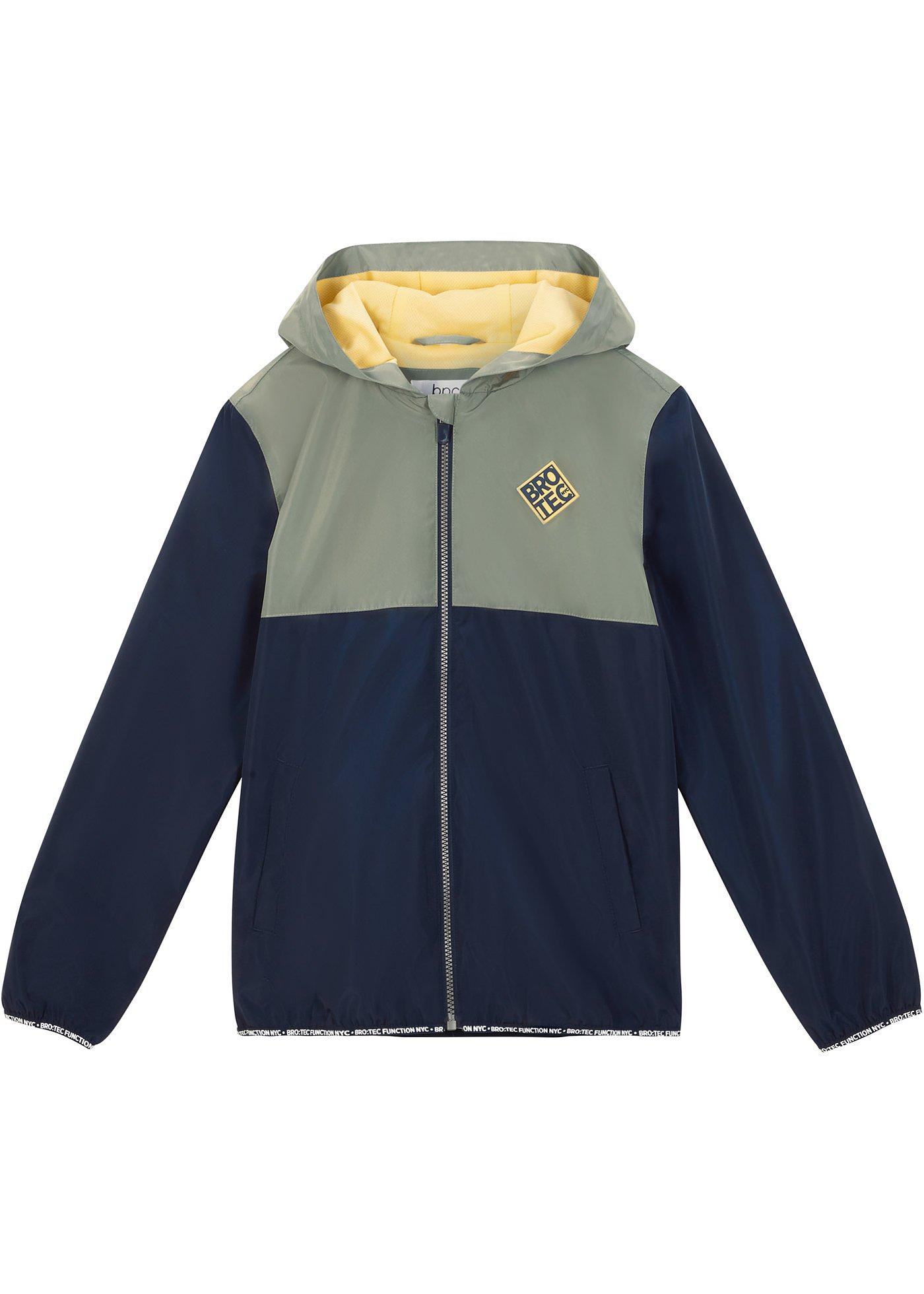 Veste de pluie garçon en polyester recyclé