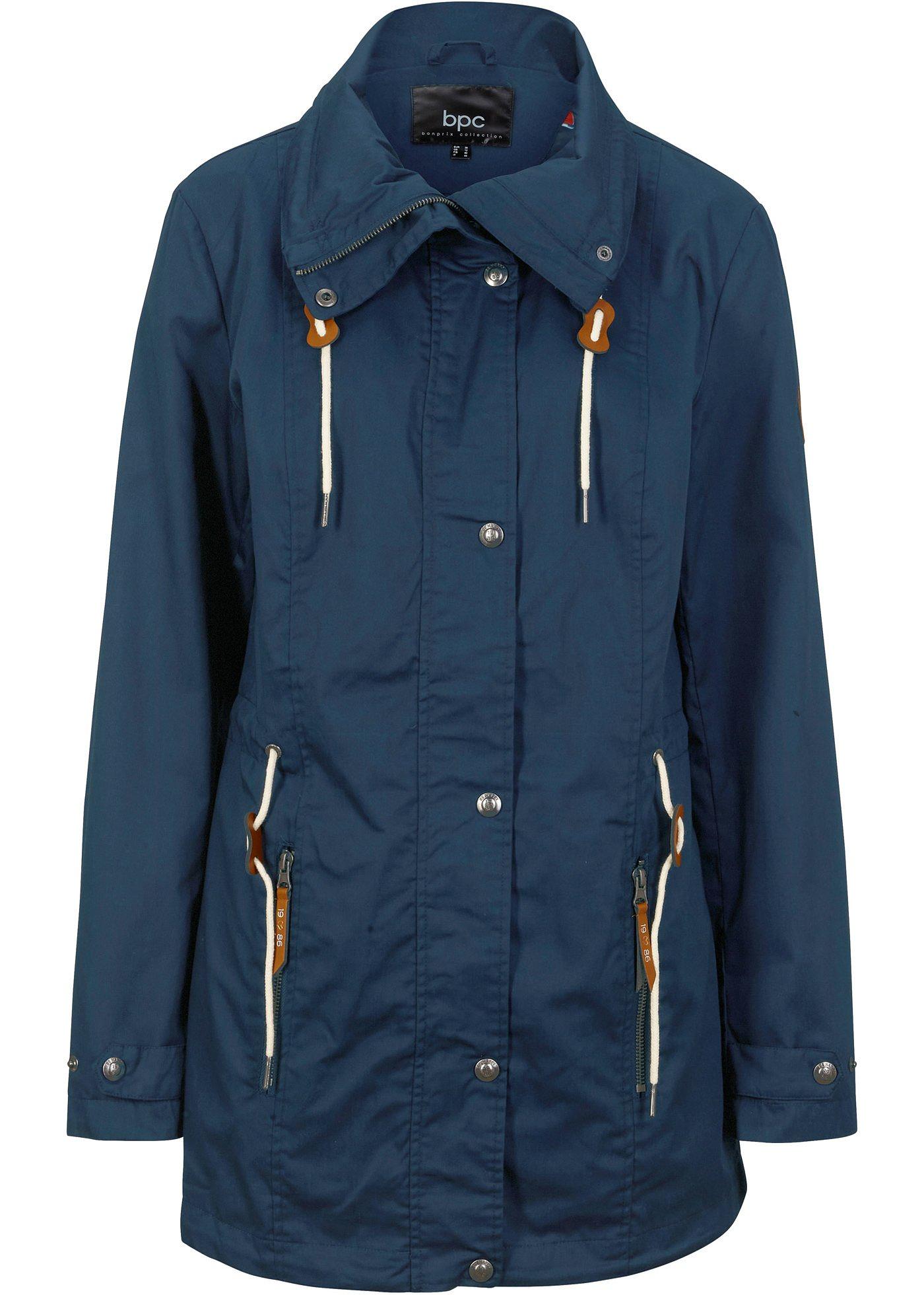 Veste avec détails en synthétique imitation cuir