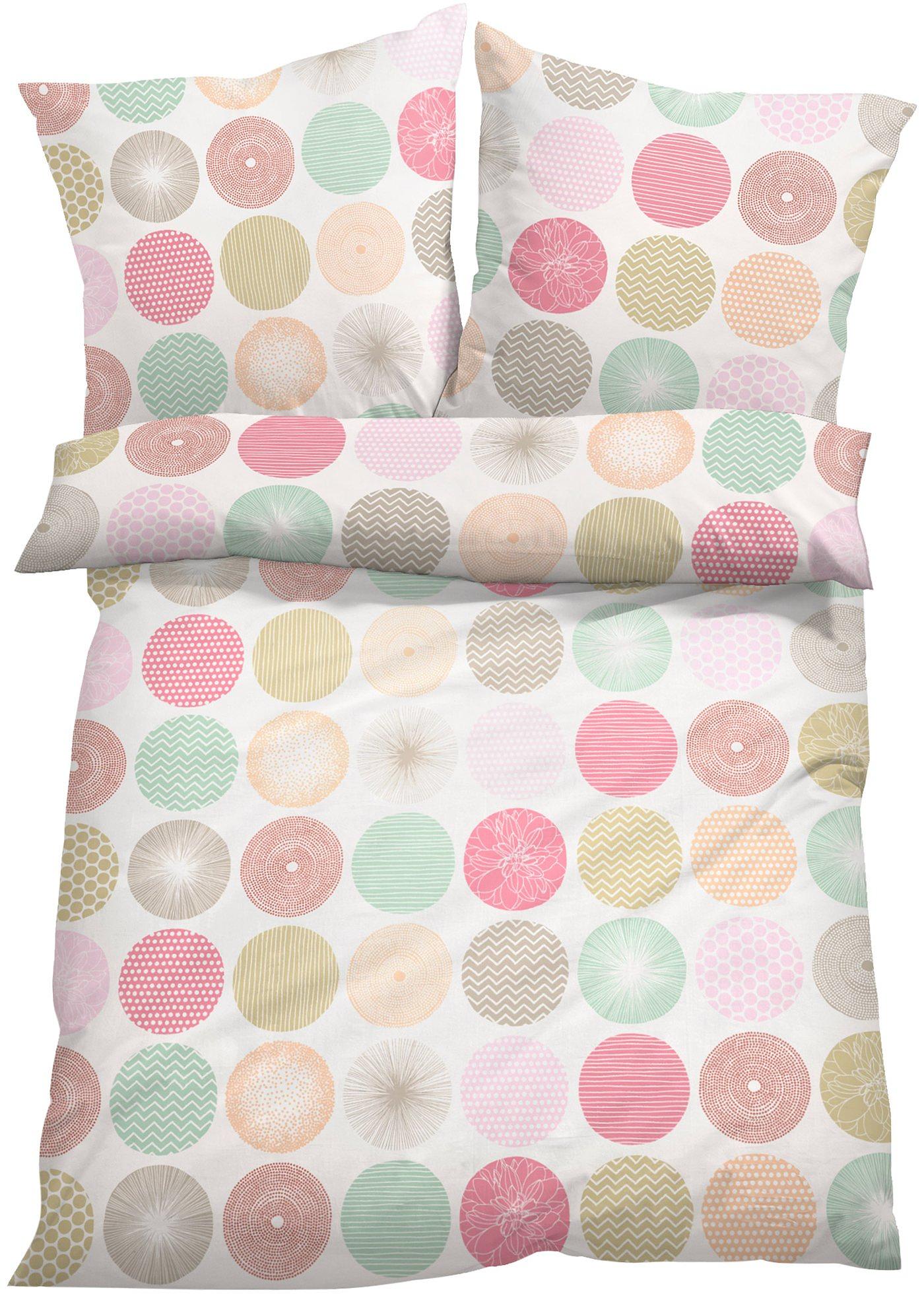 Parure de lit motif cercles