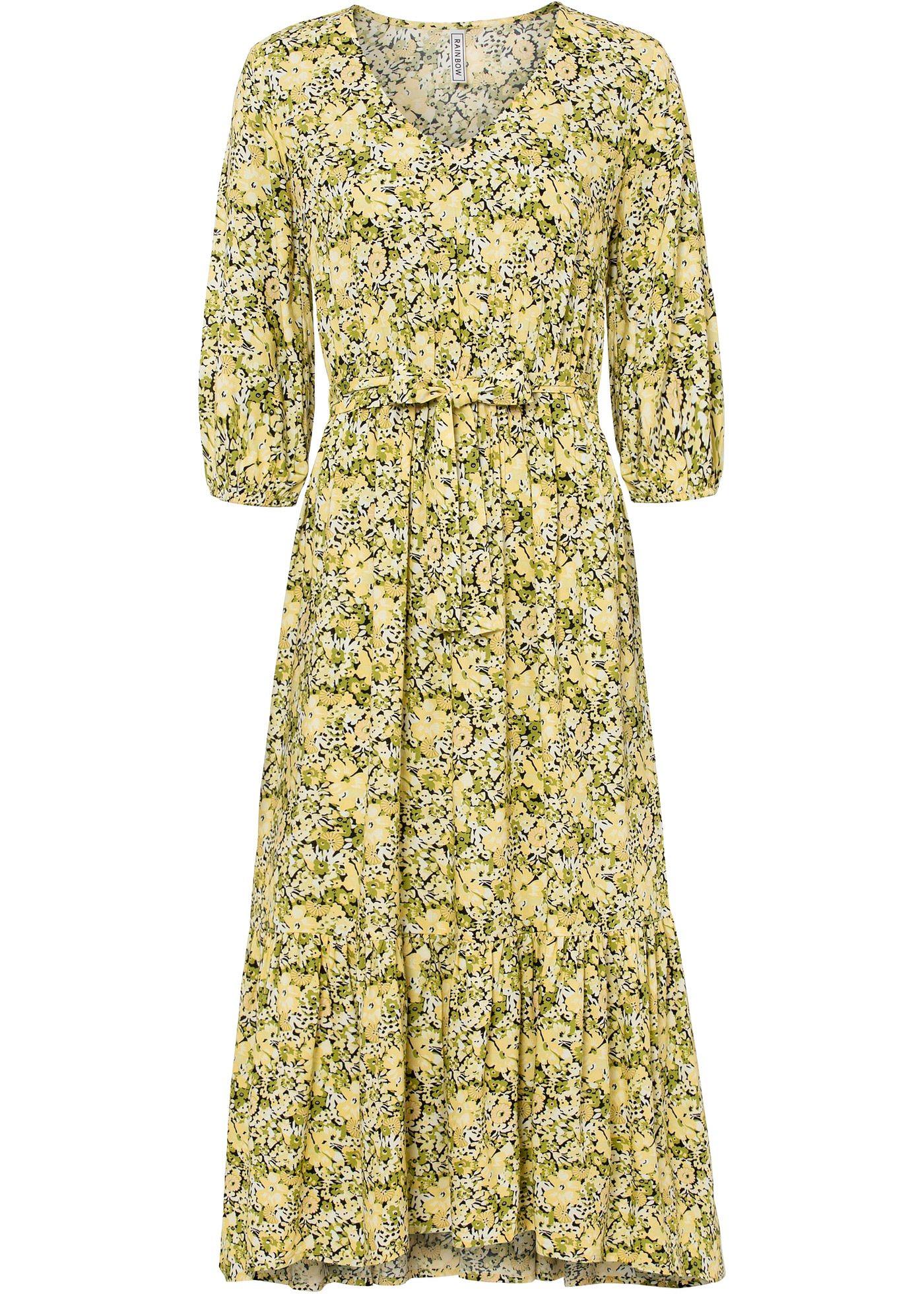 Robe longue en viscose