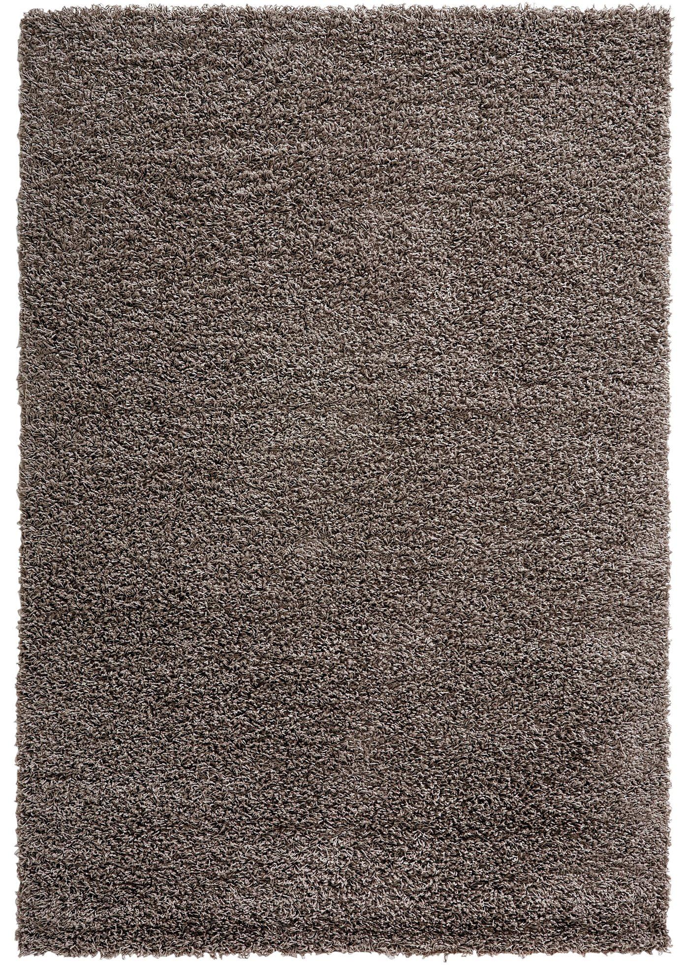 Tapis à longues mèches uni et polyvalent