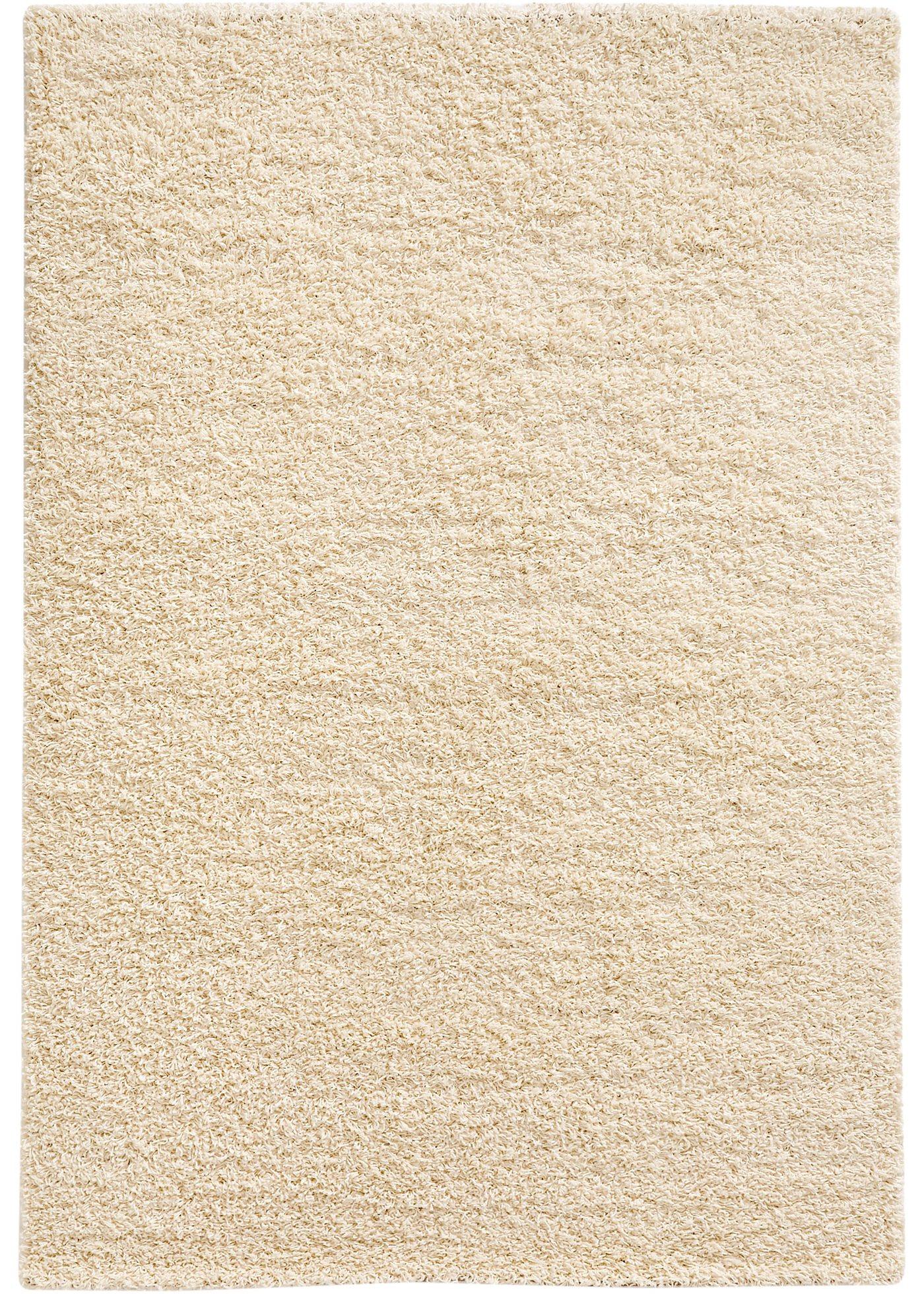 Tapis à longues mèches uni et polyvalent