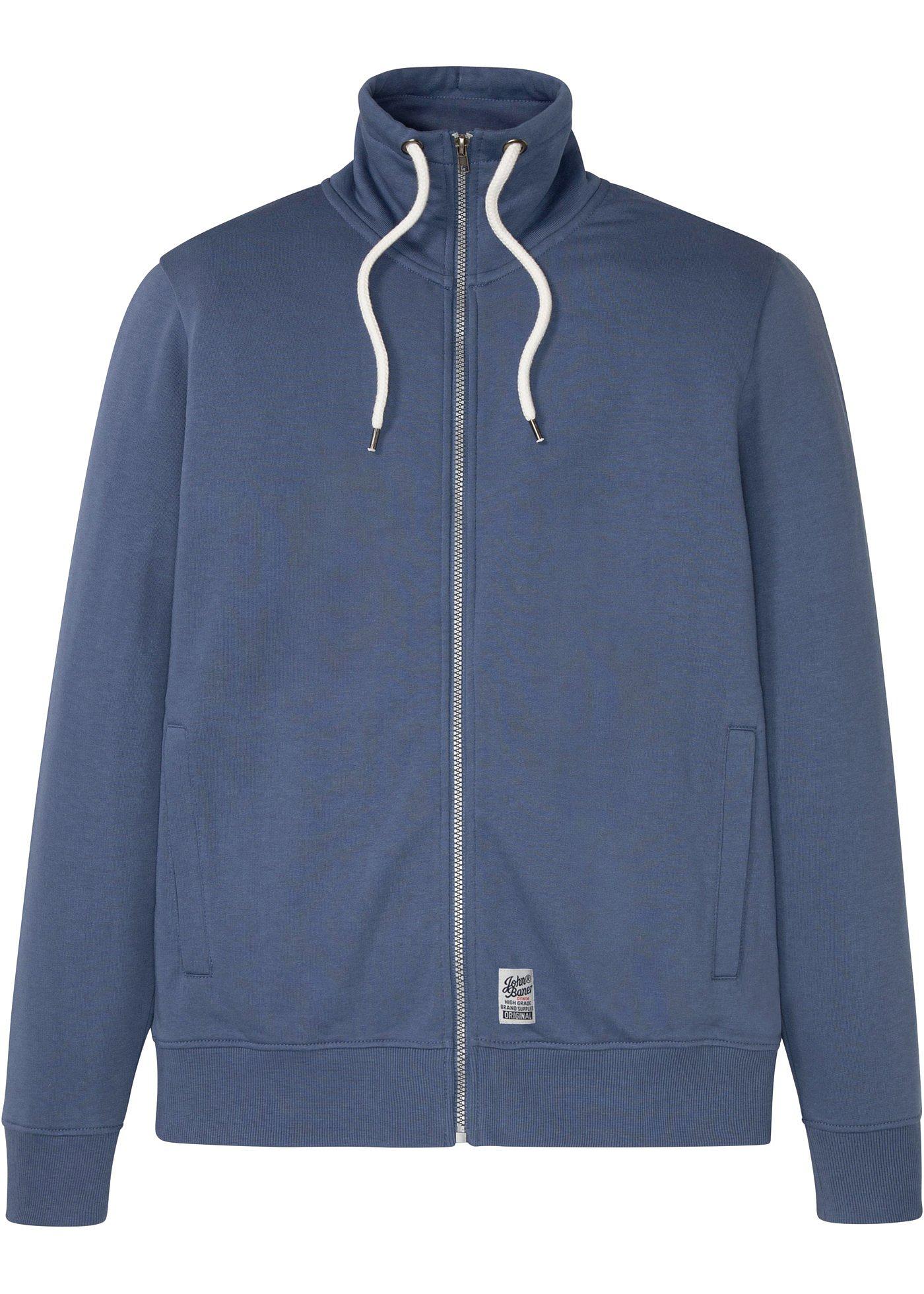 Veste sweat avec polyester recyclé