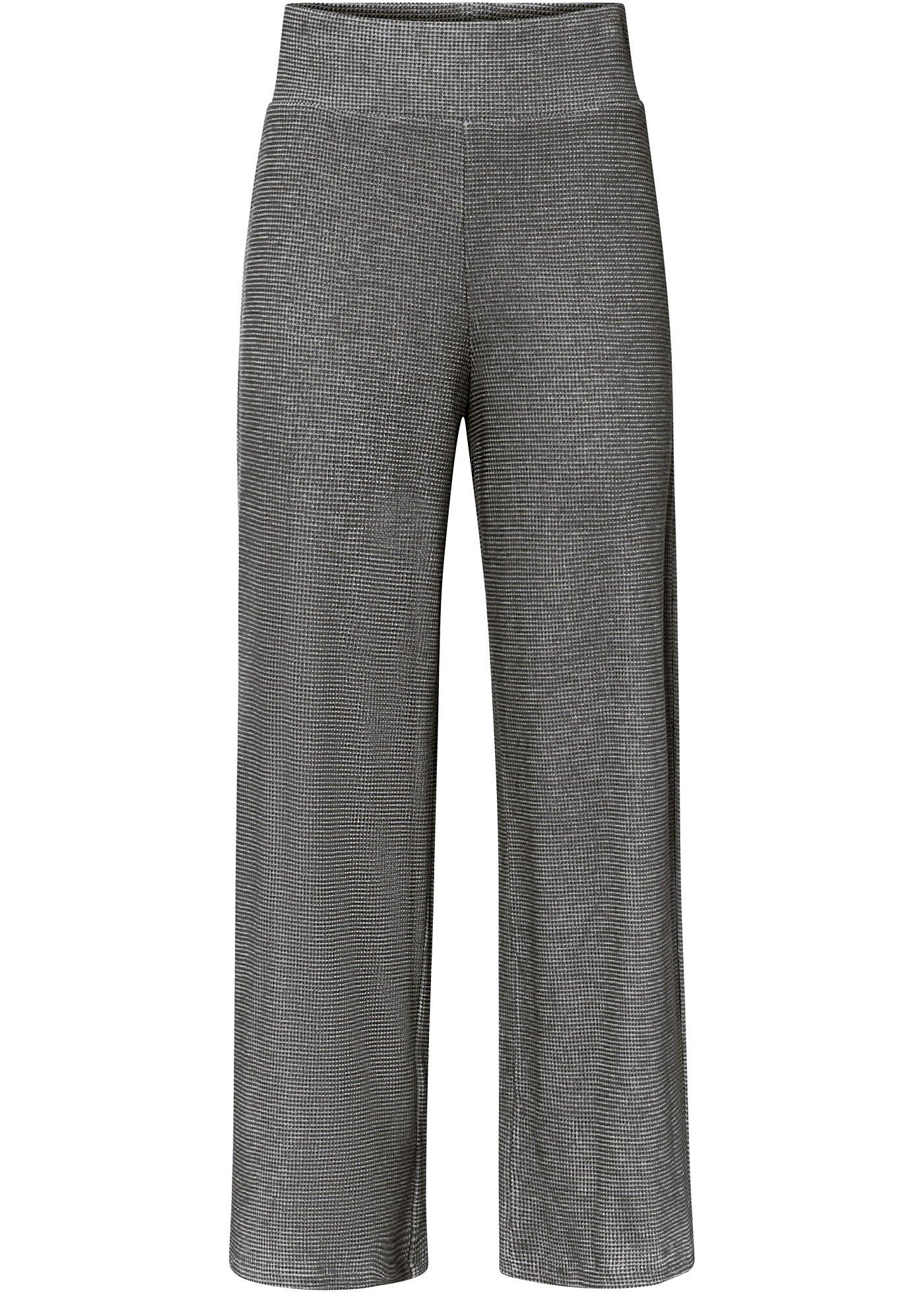 Pantalon en jersey structuré