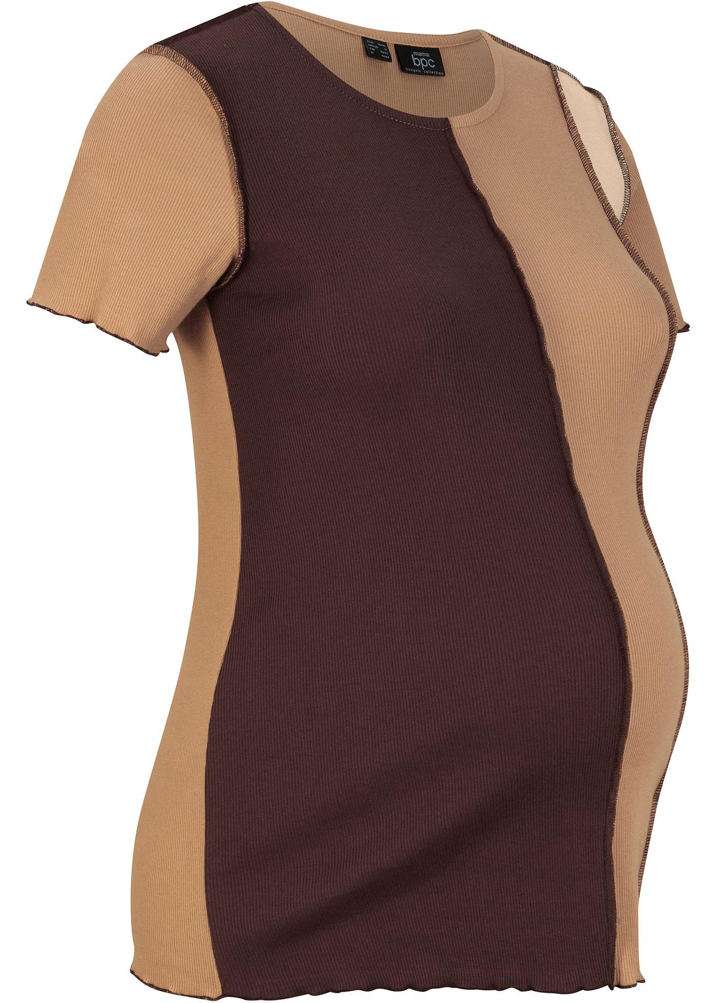 T-shirt de grossesse, patchwork