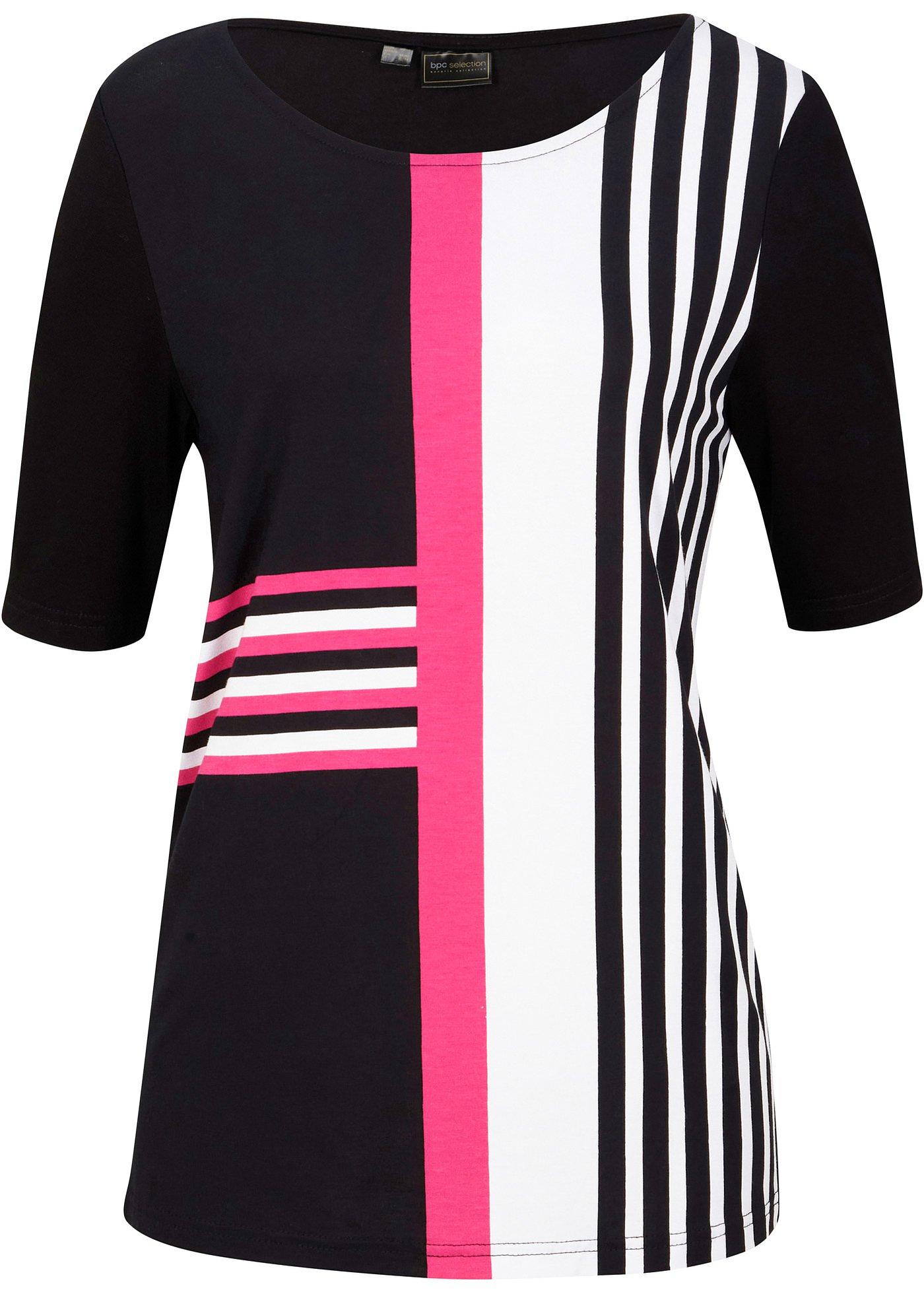 T-shirt avec imprimé et manches 1/2