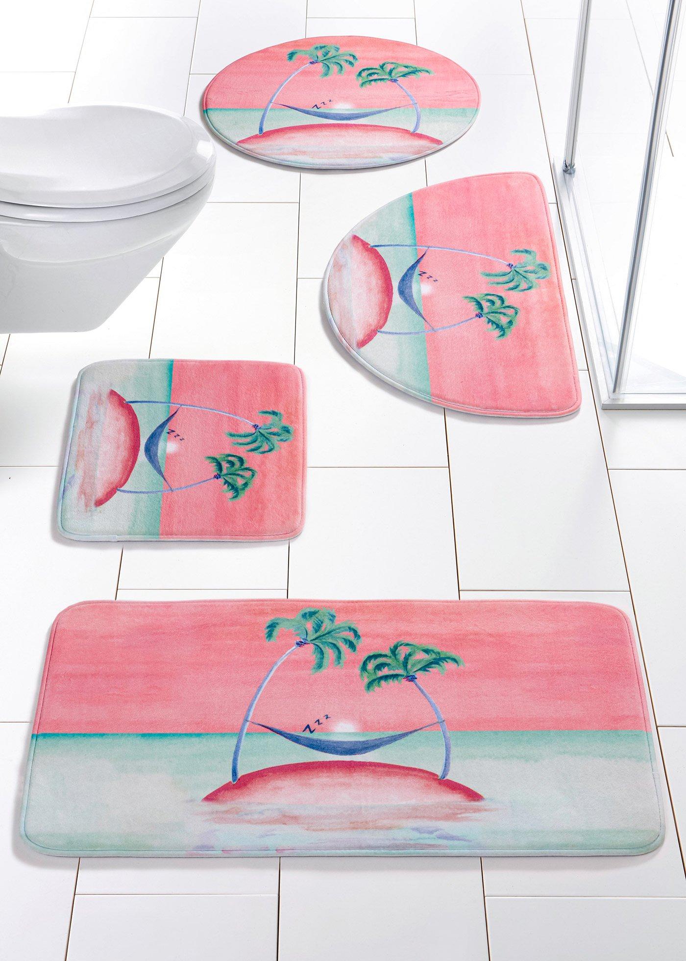 Tapis de salle de bain à mémoire de forme