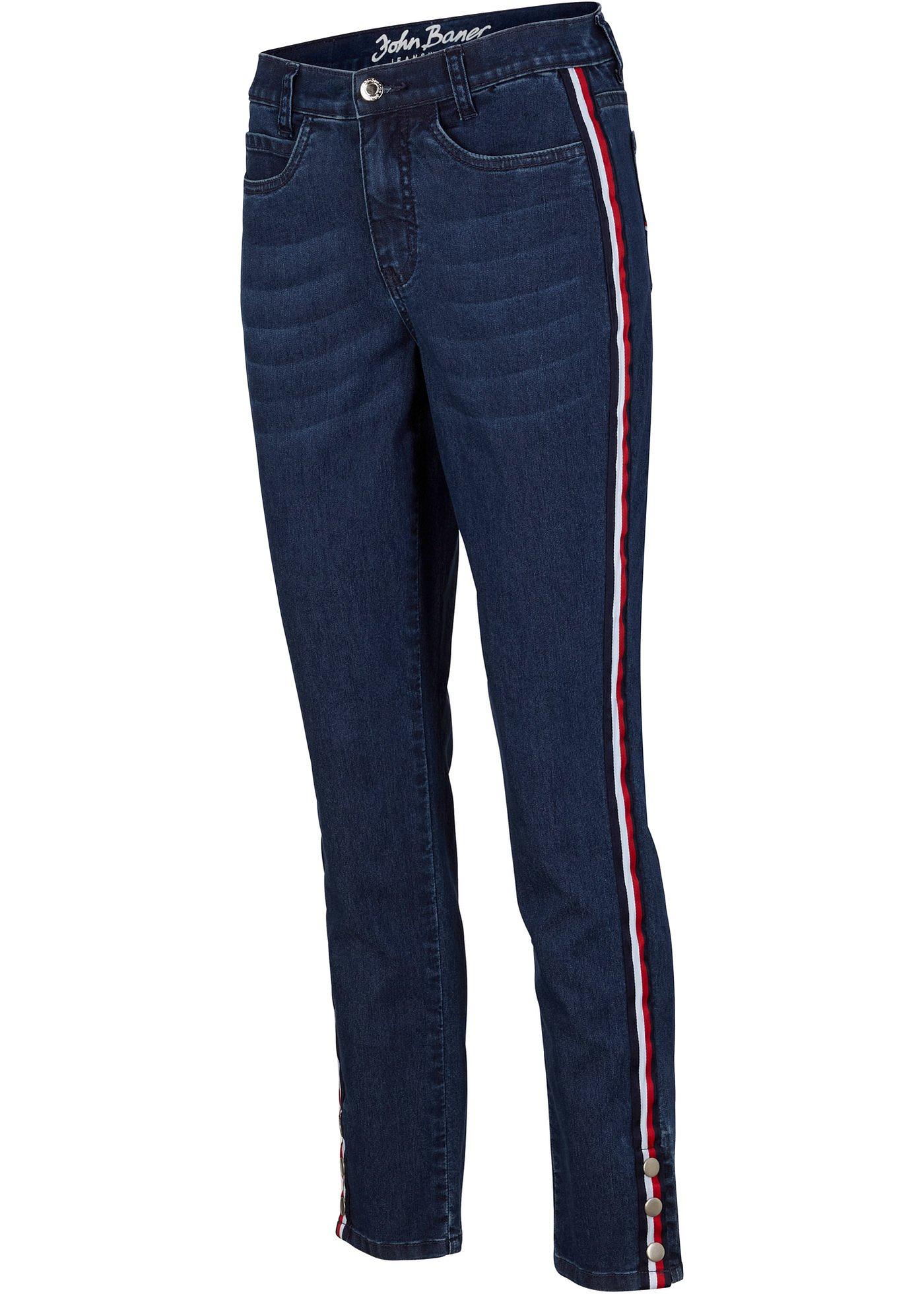 Jean extensible Slim Fit, longueur cheville