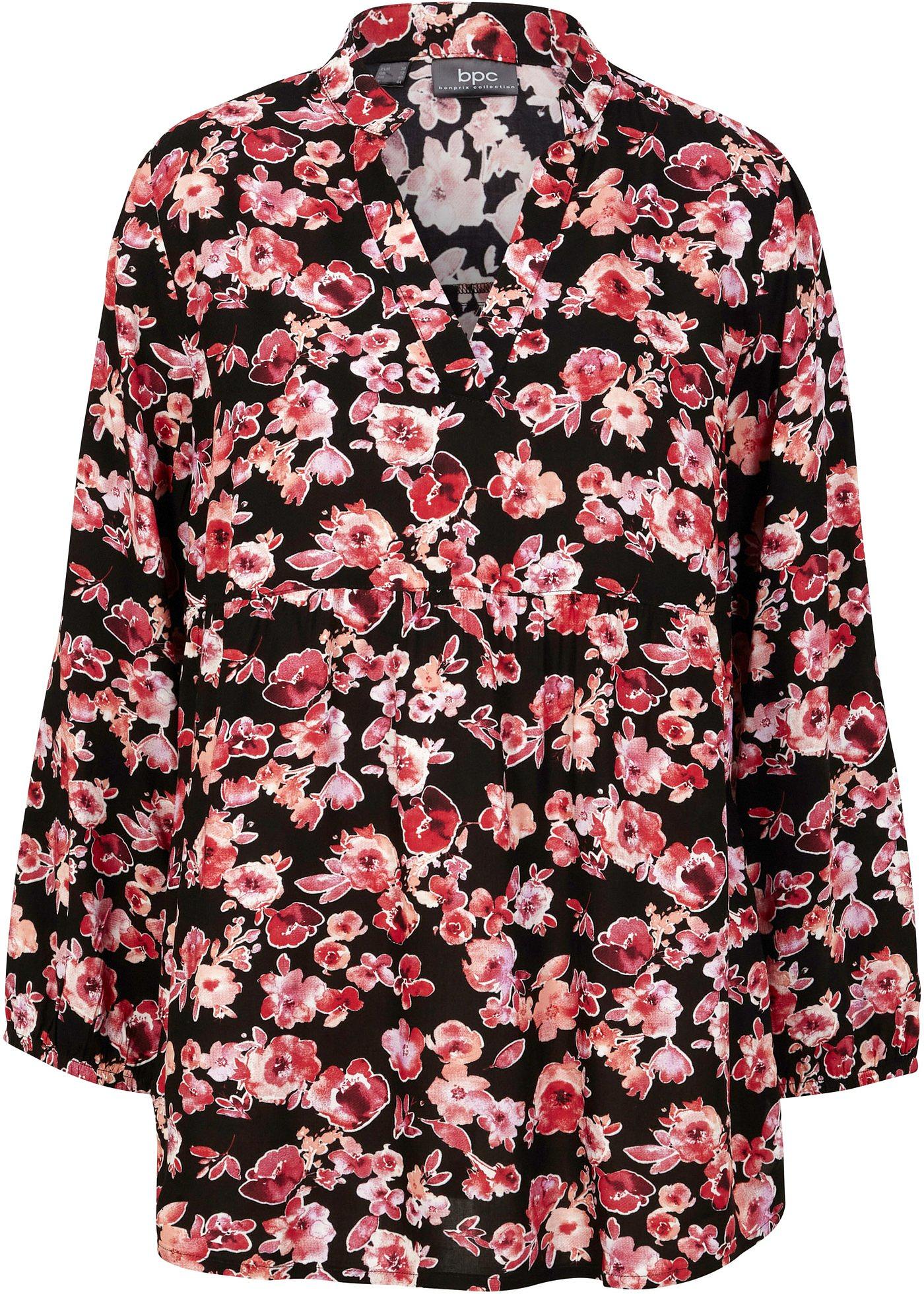 Blouse-tunique manches 7/8