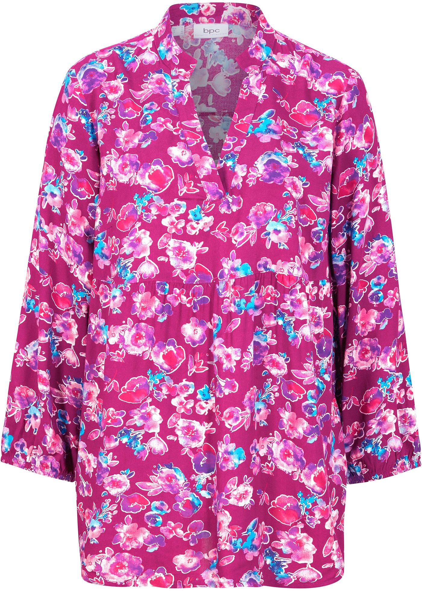 Blouse-tunique manches 7/8