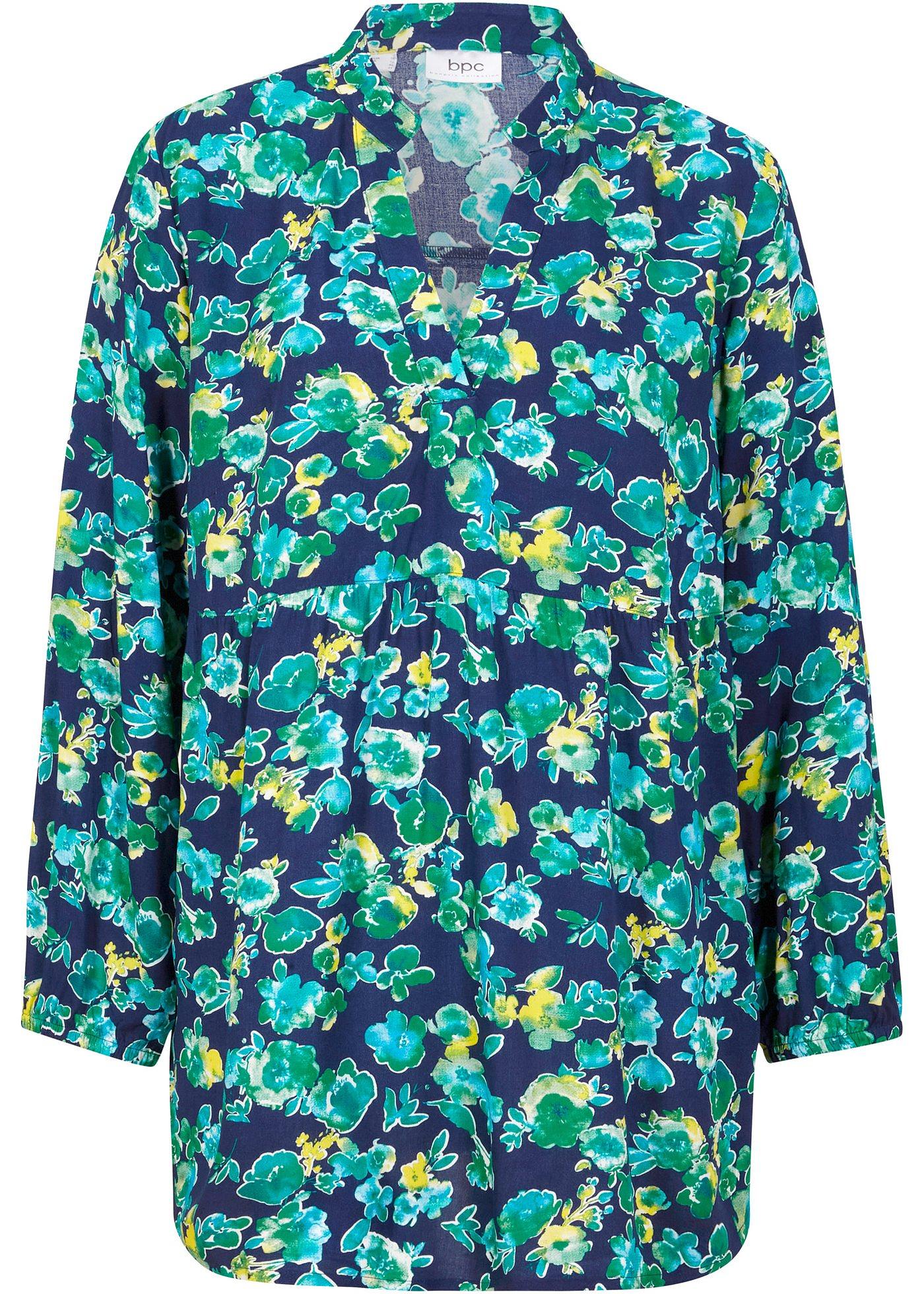 Blouse-tunique manches 7/8