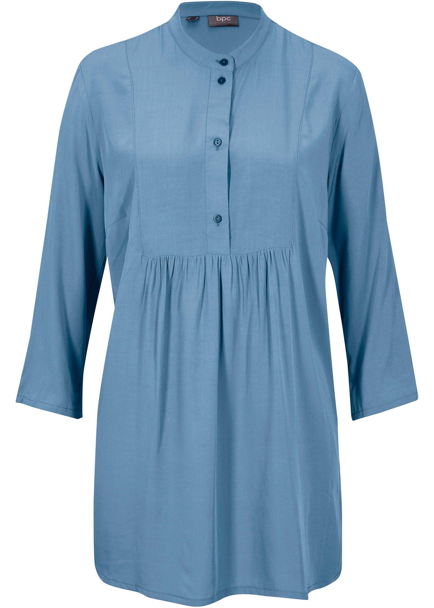 Blouse avec base arrondie, trapèze