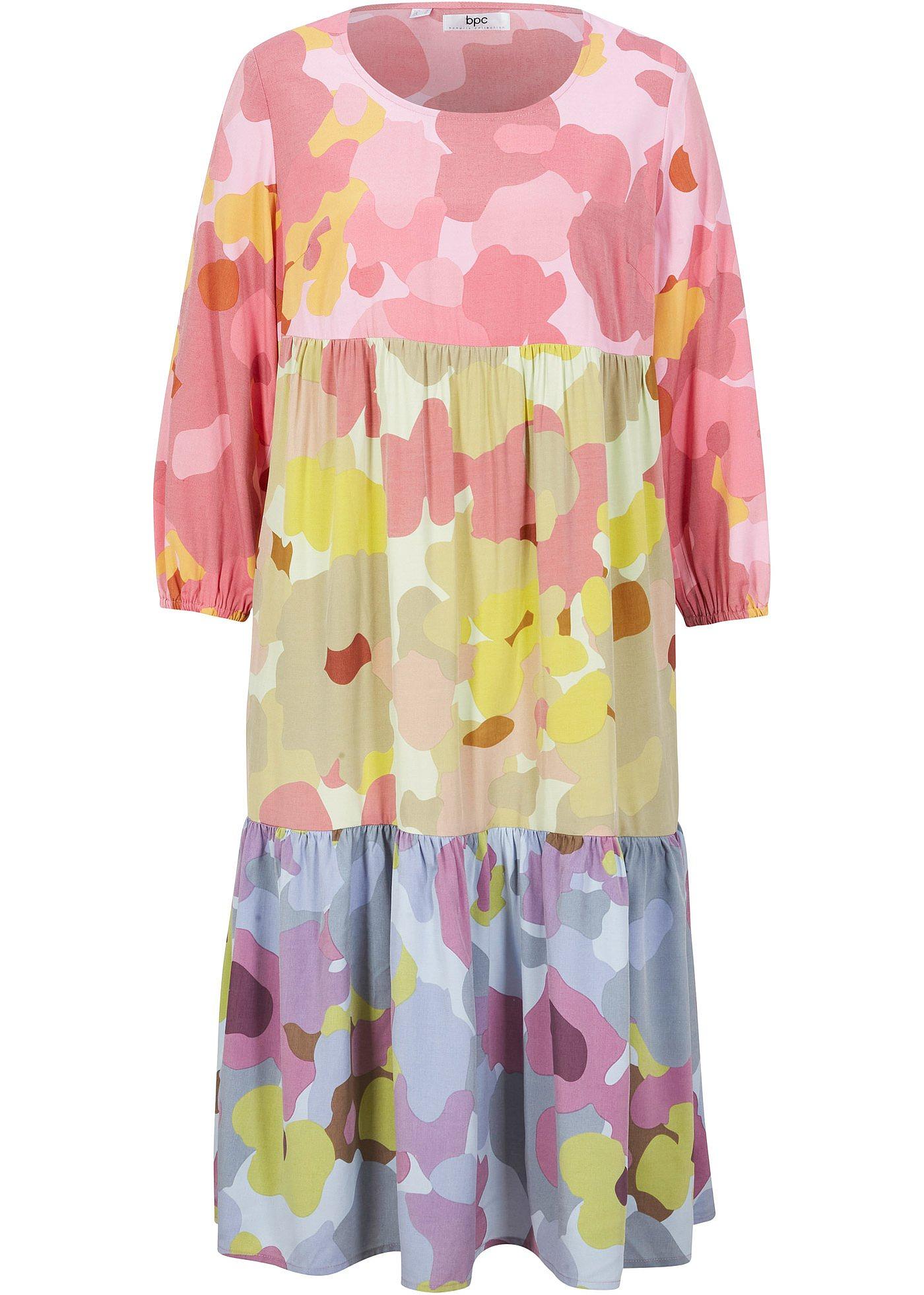 Robe-tunique, manches 7/8