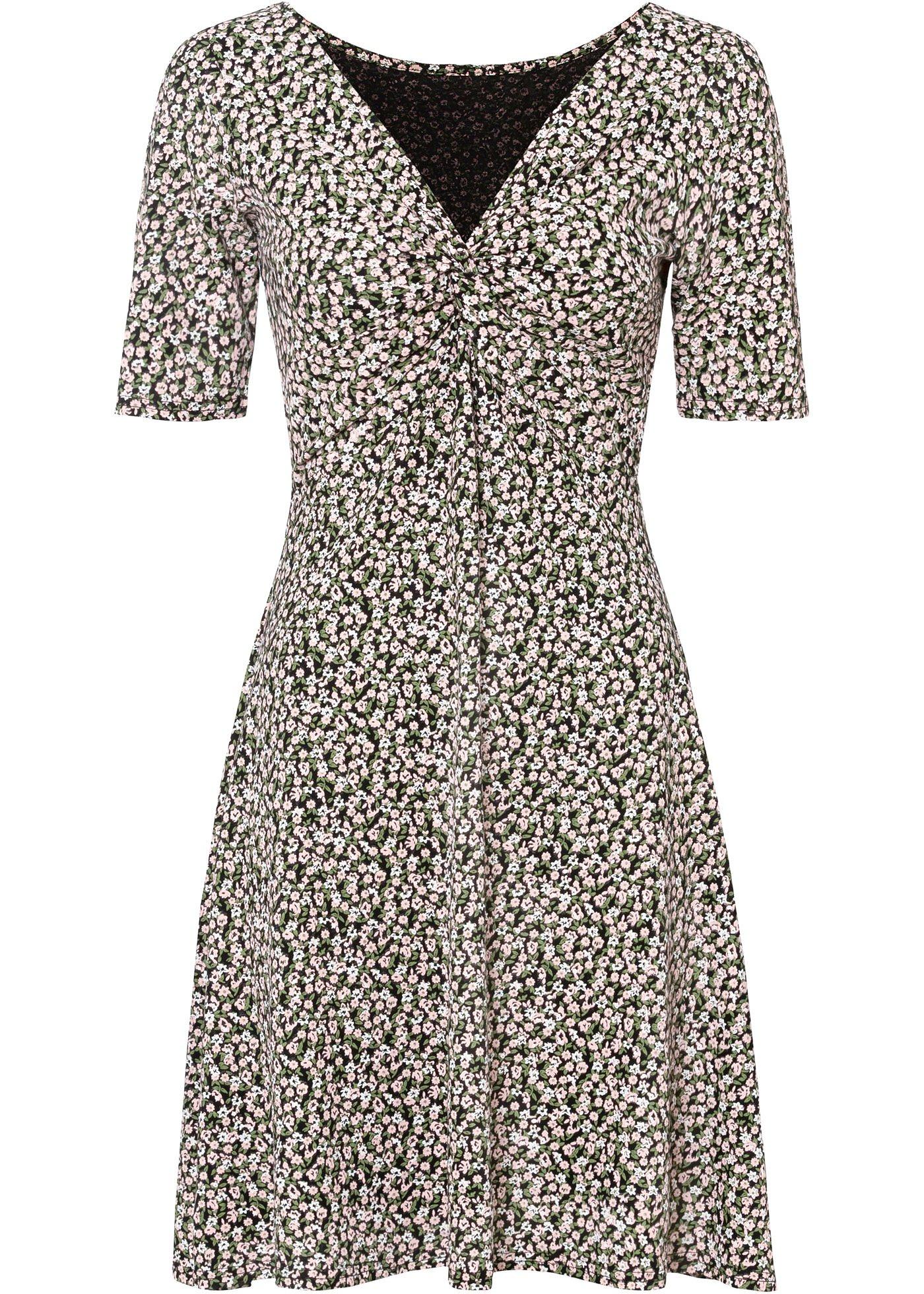 Robe en jersey imprimée