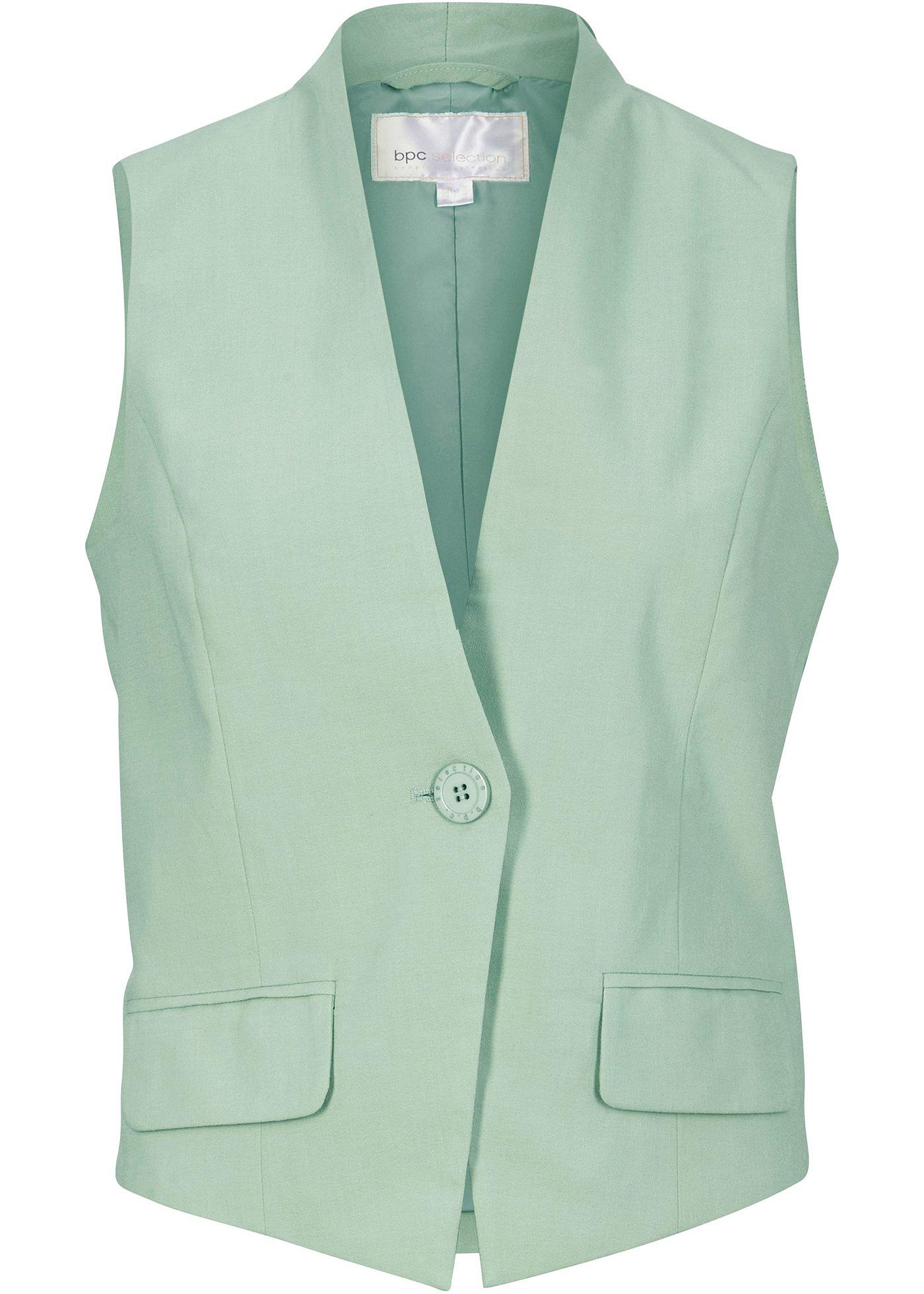 Gilet sans manches à col calice