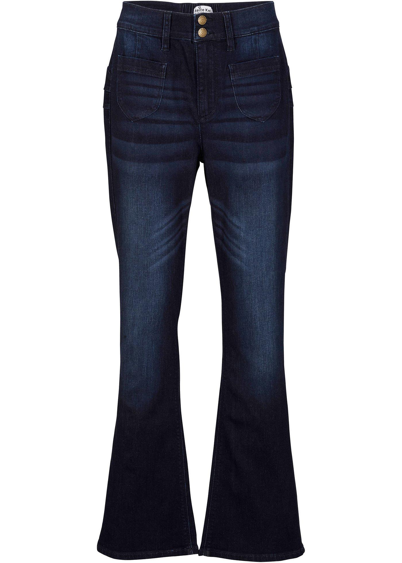 Jean extensible sculptant, taille haute, Bootcut Maite Kelly