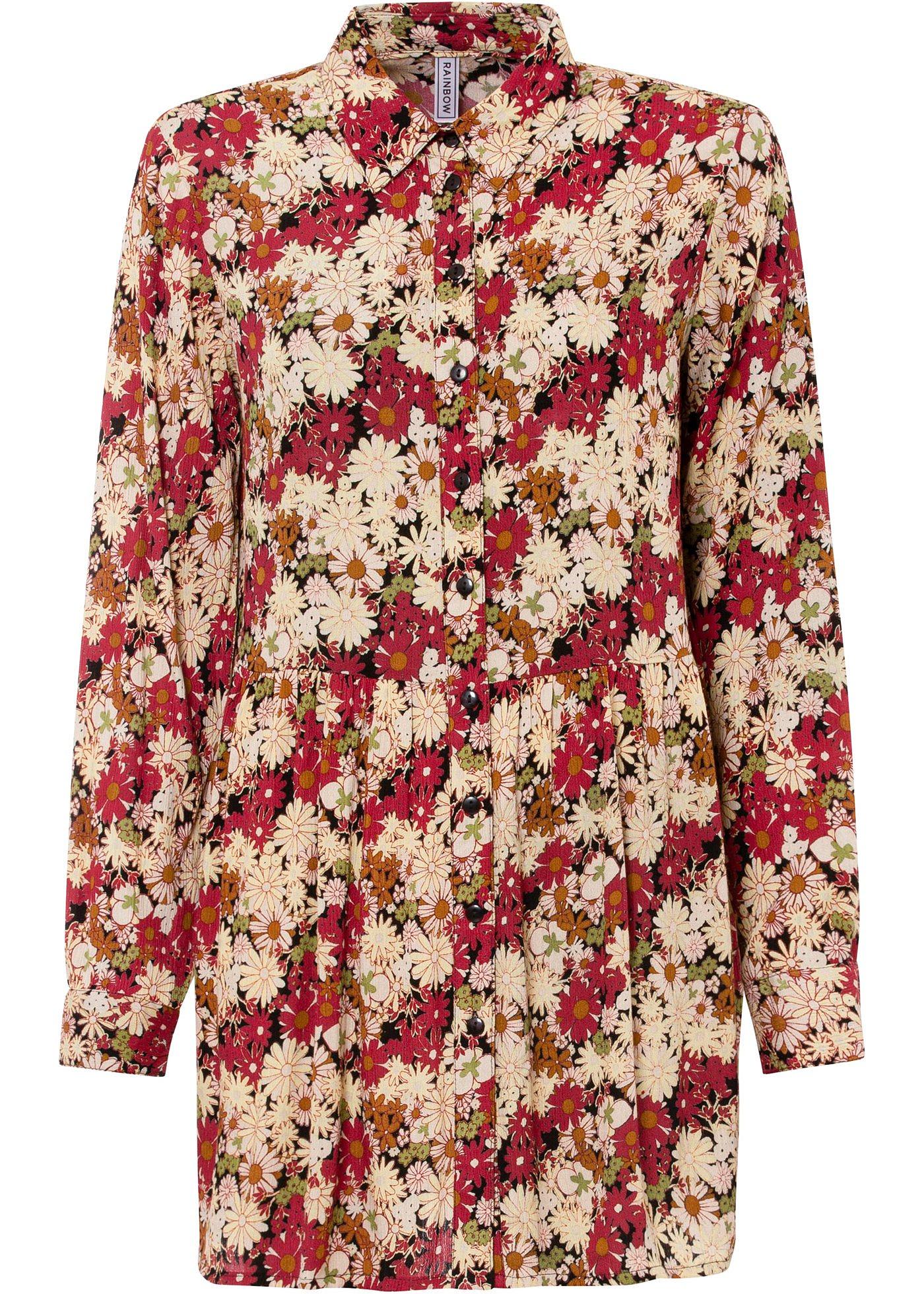 Chemisier à imprimé floral