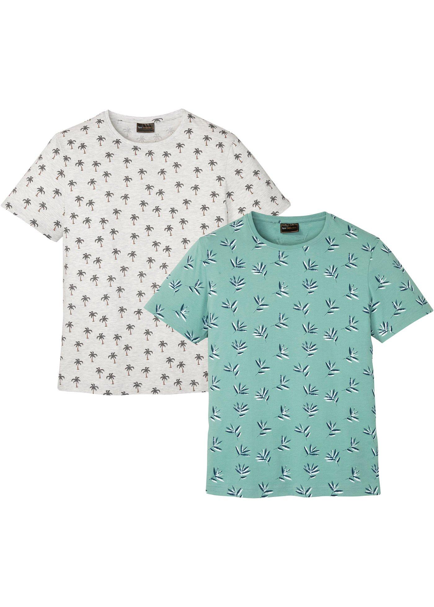 Lot de 2 T-shirts avec coton bio
