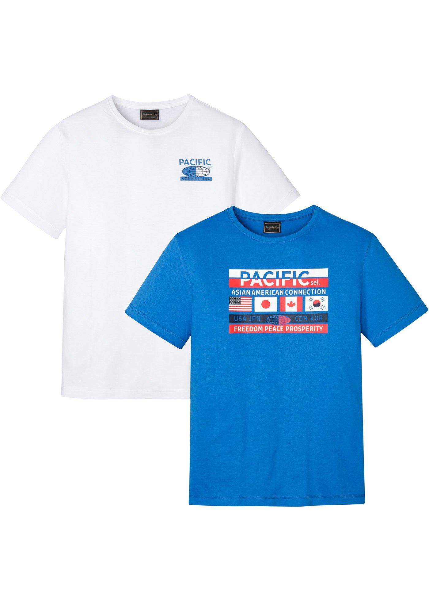 Lot de 2 T-shirts avec imprimé