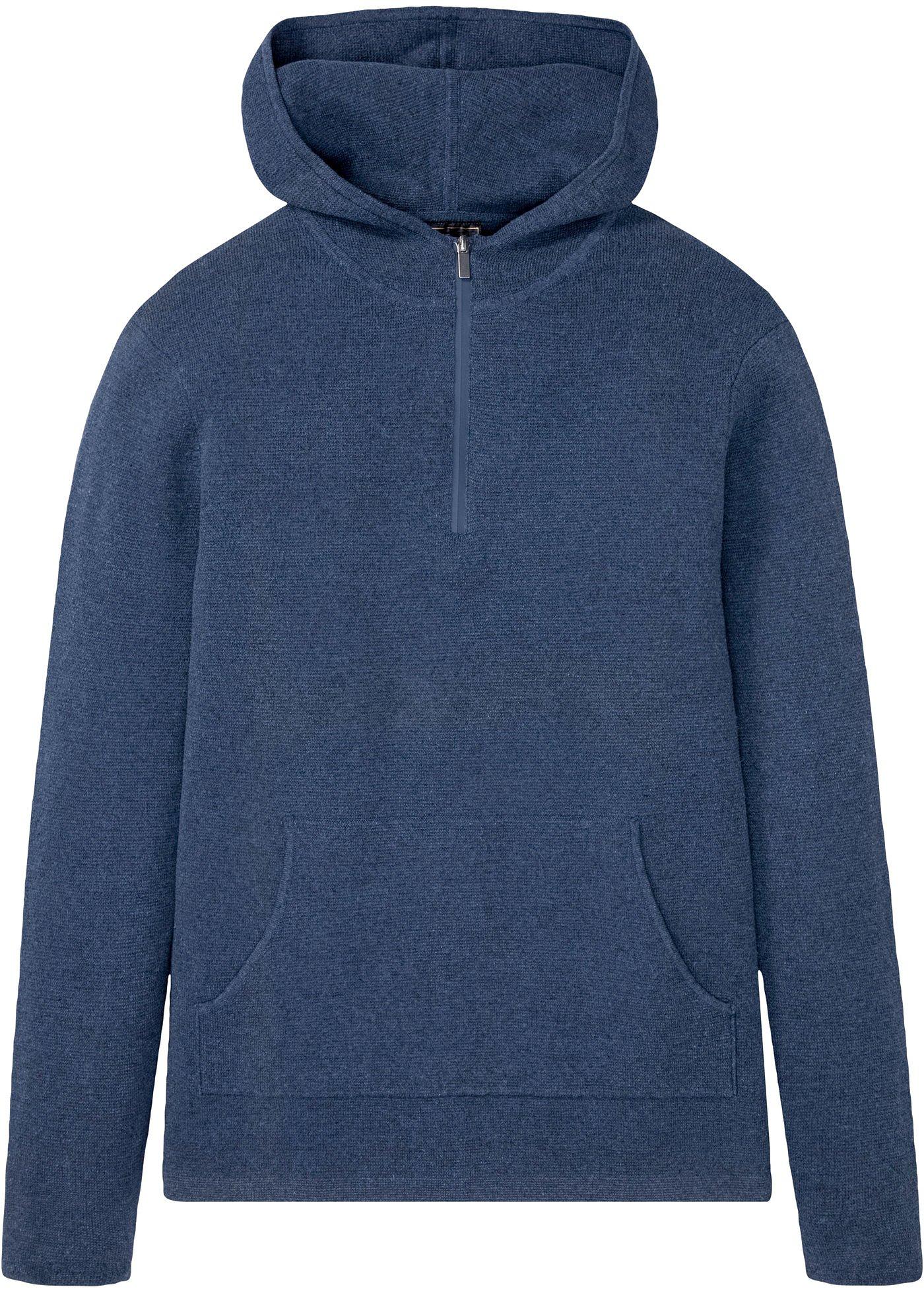 Pull à capuche avec coton recyclé