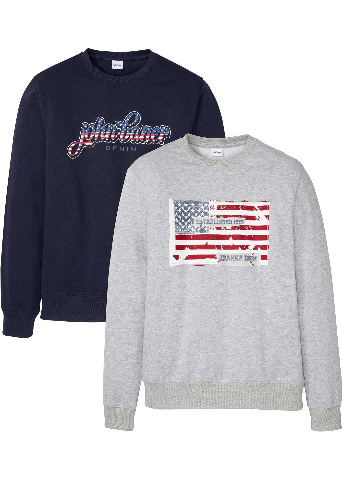 Lot de 2 sweat-shirts