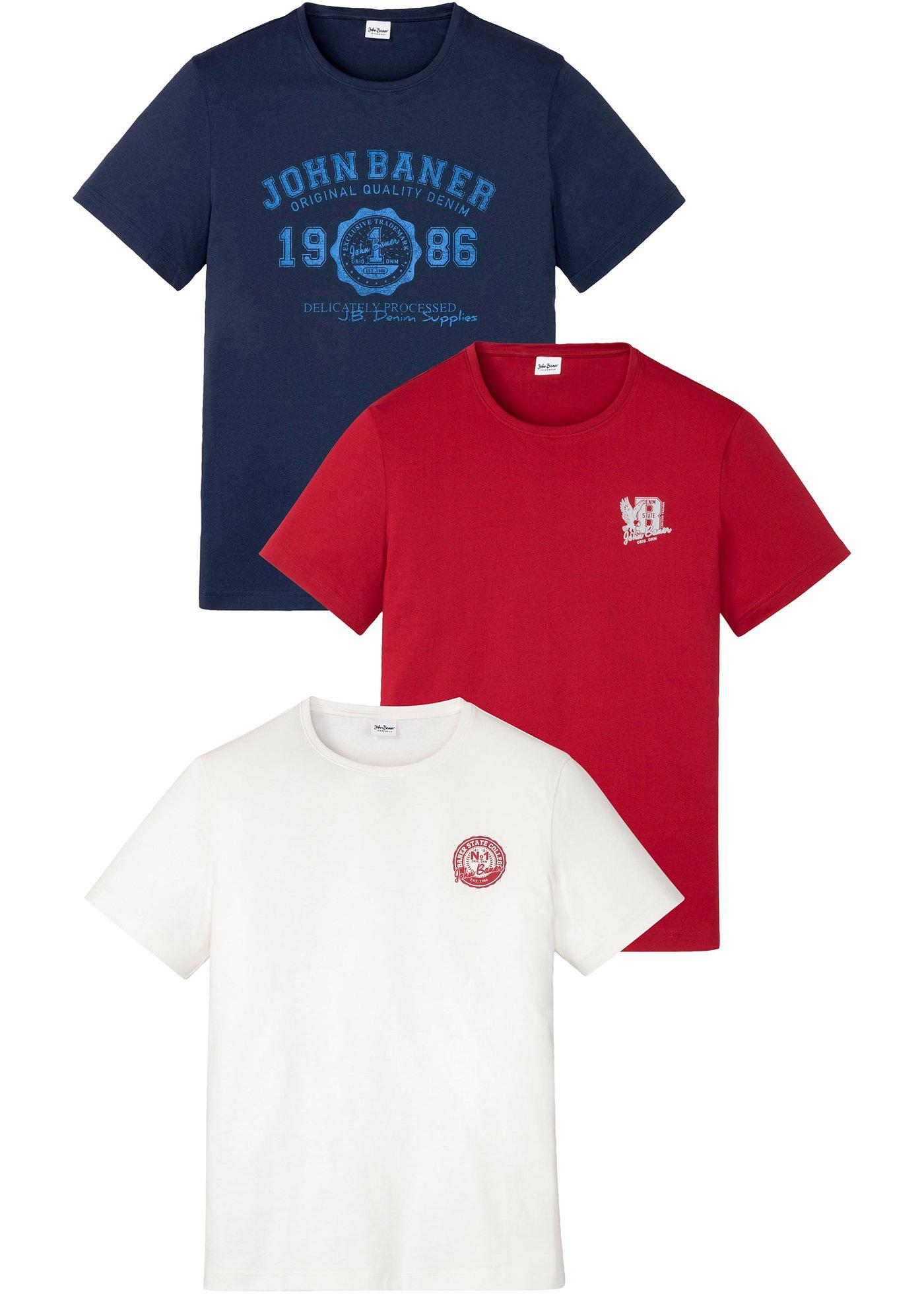 Lot de 3 T-shirts