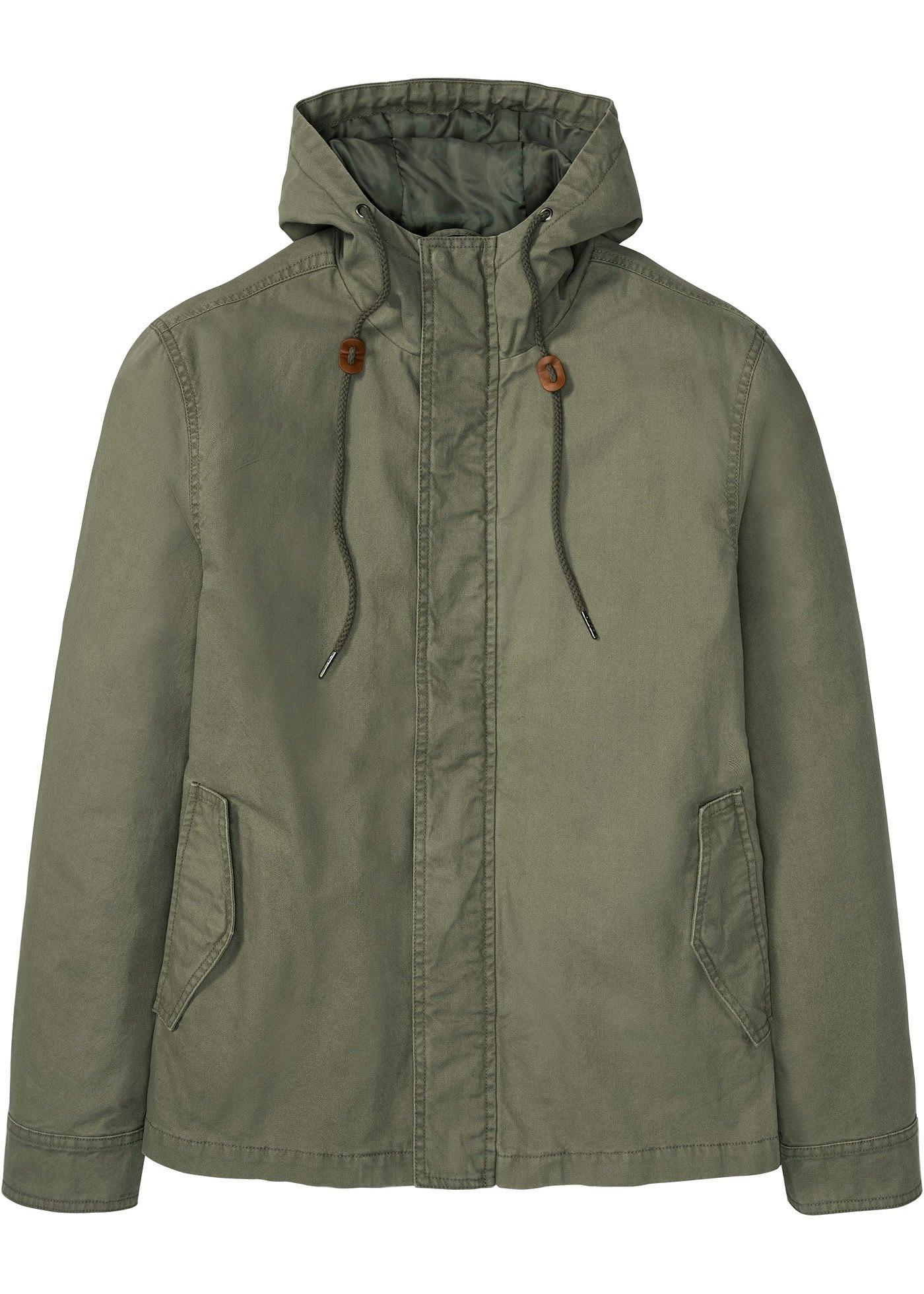 Veste mi-saison à capuche