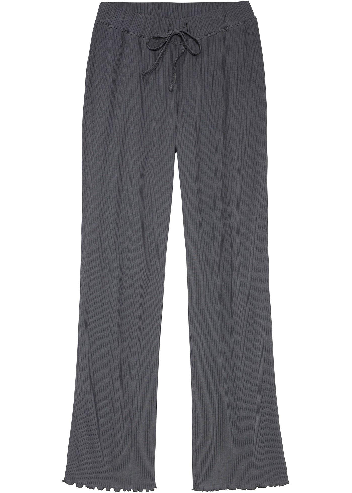 Pantalon de pyjama côtelé