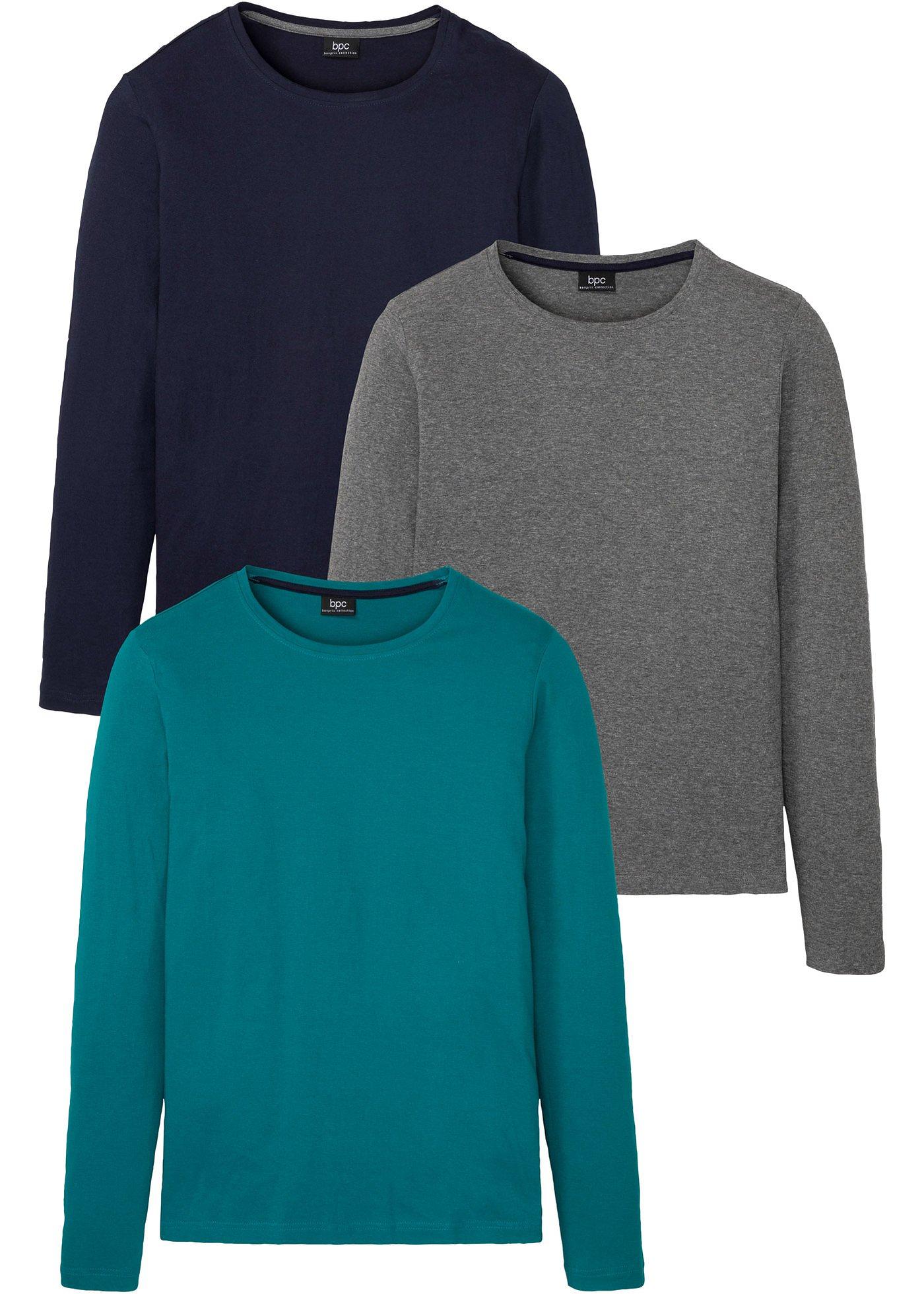 Lot de 3 T-shirts manches longues