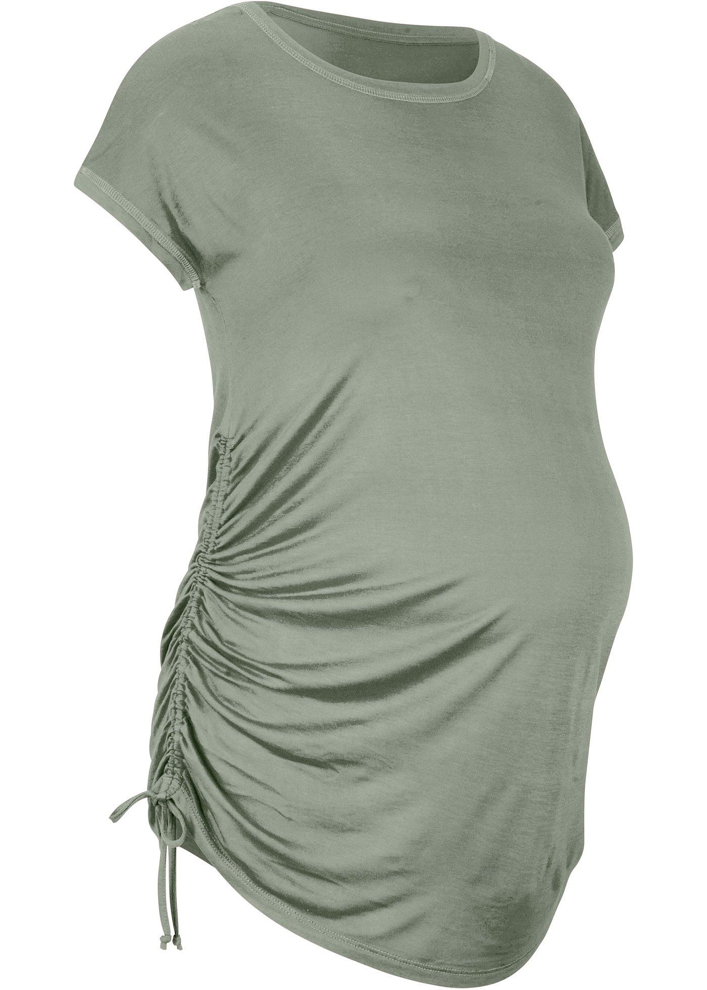 T-shirt de grossesse avec fronces
