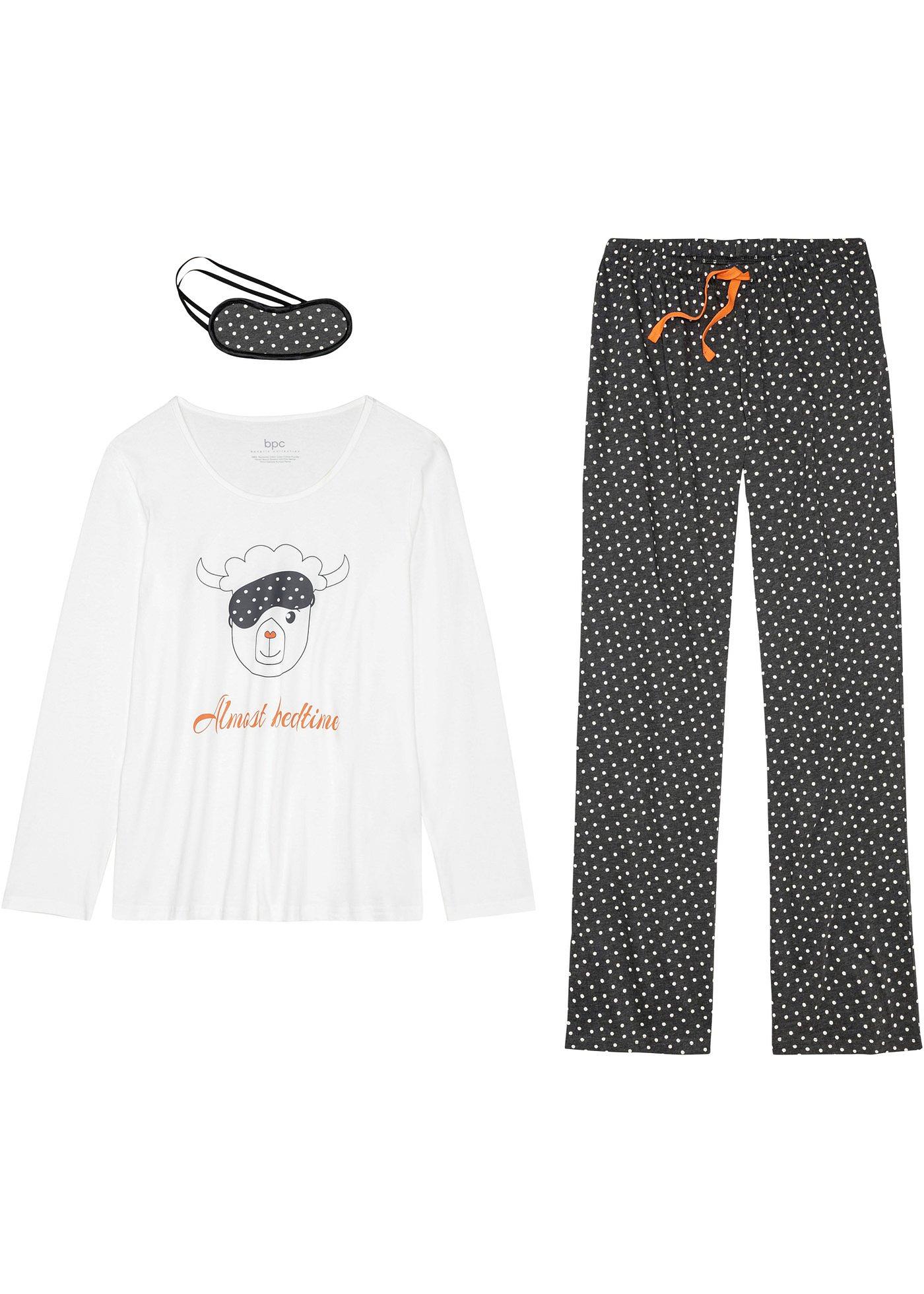 Pyjama et masque de nuit