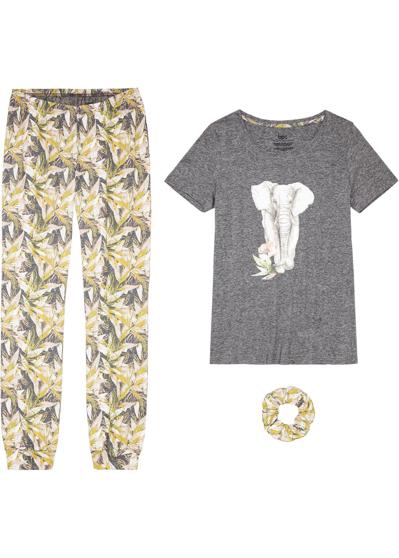 Pyjama avec chouchou pour cheveux