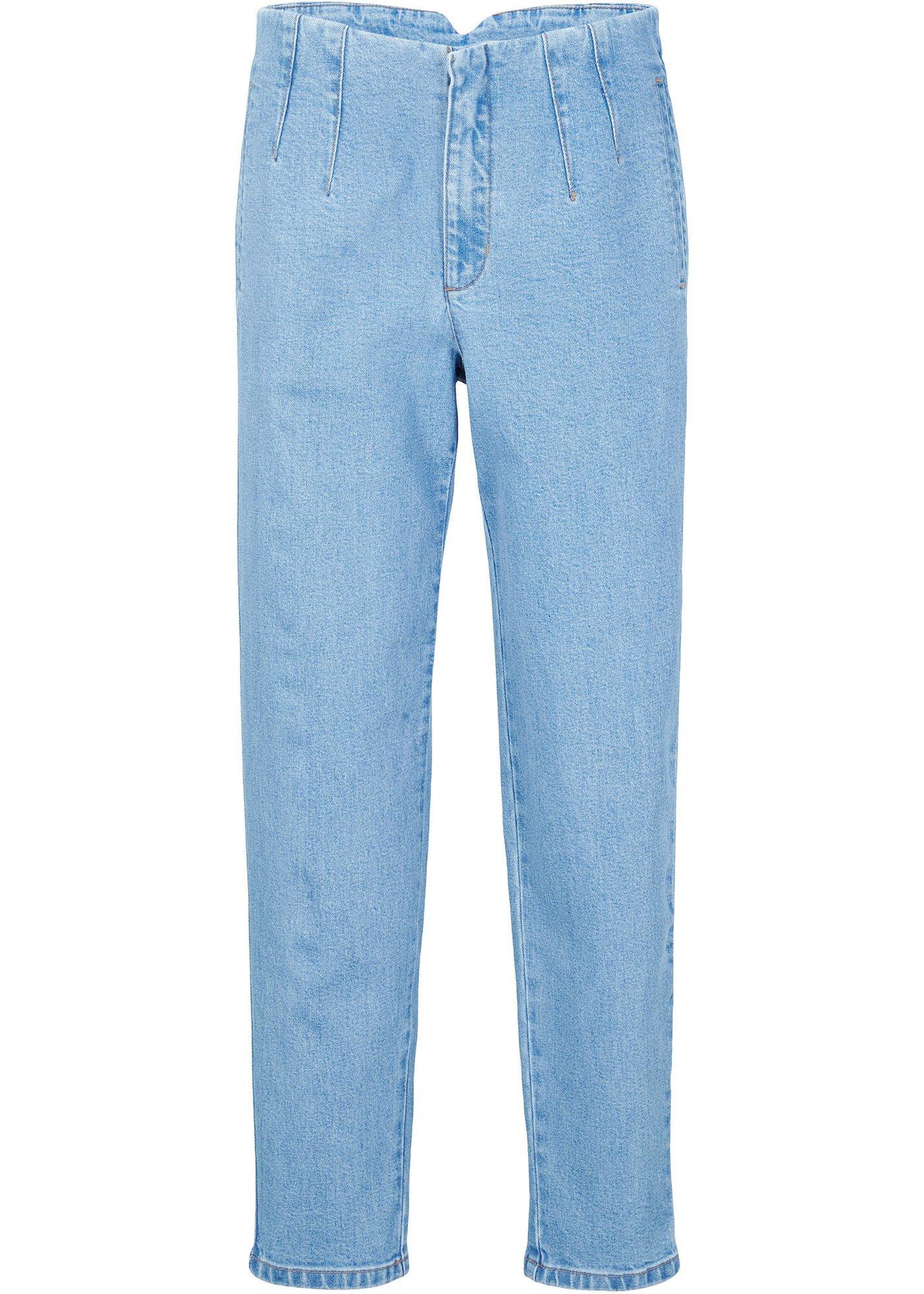 Jean Mom extensible, longueur cheville