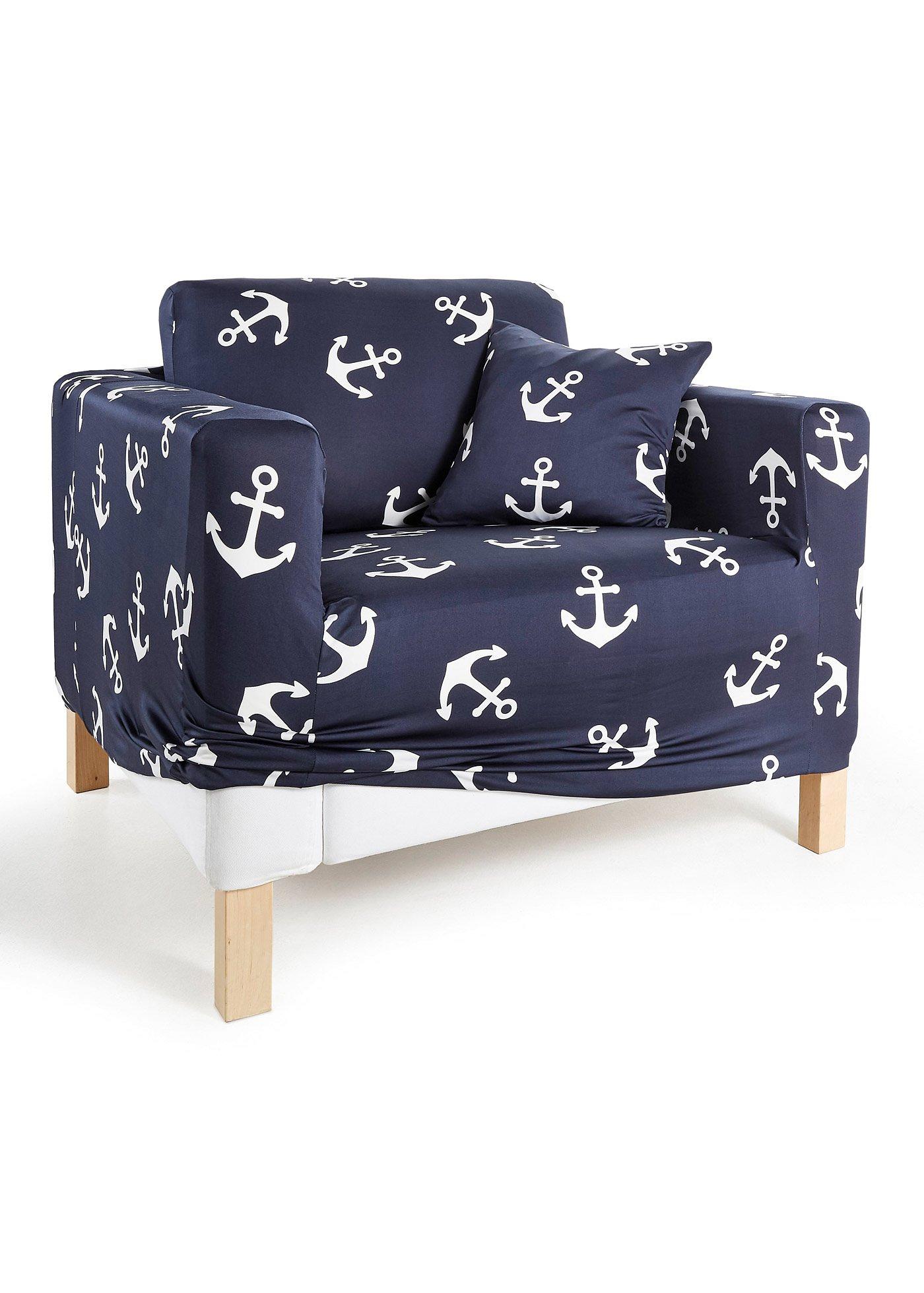 Housse avec motif marin