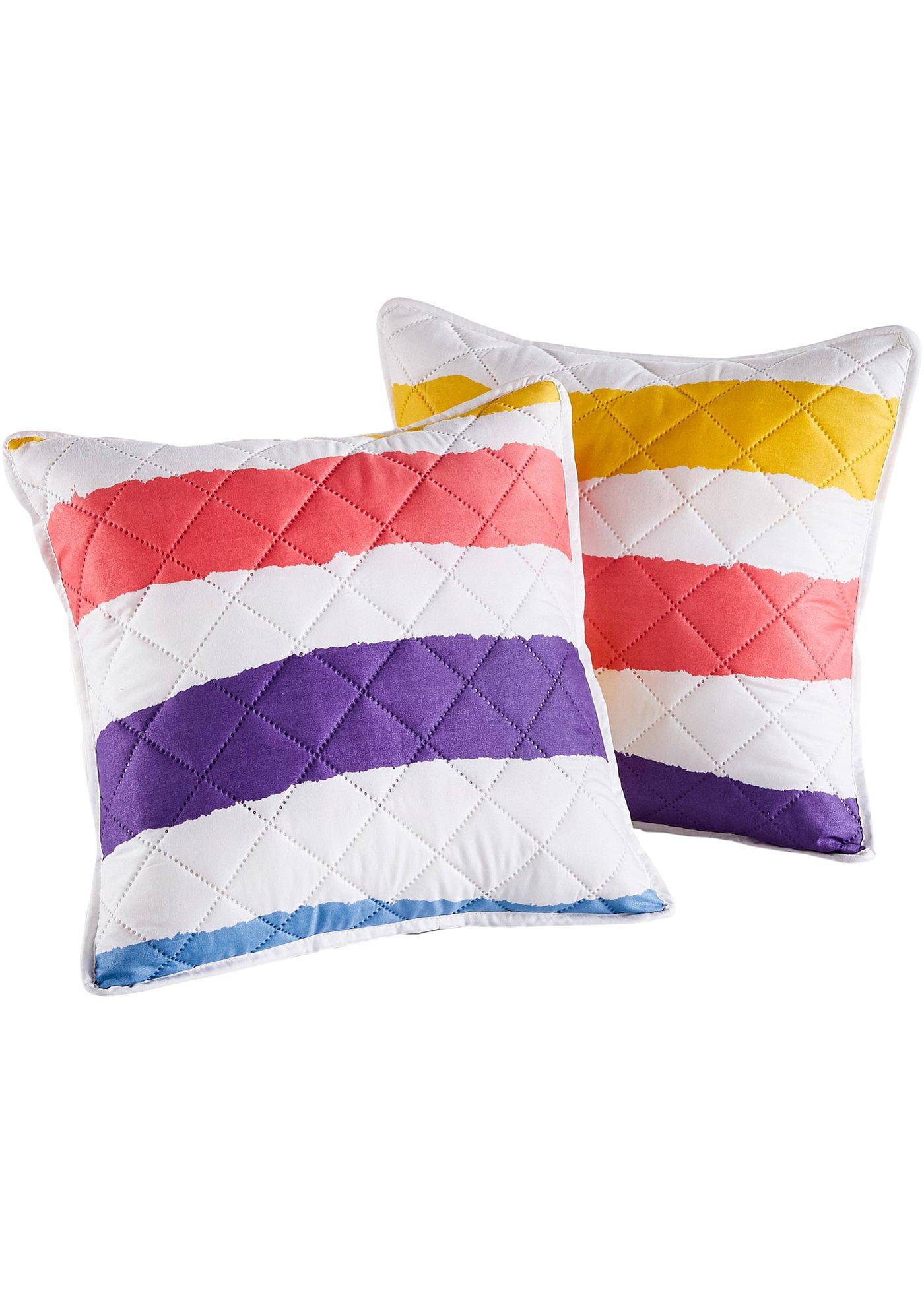 Chemin de canapé à rayures